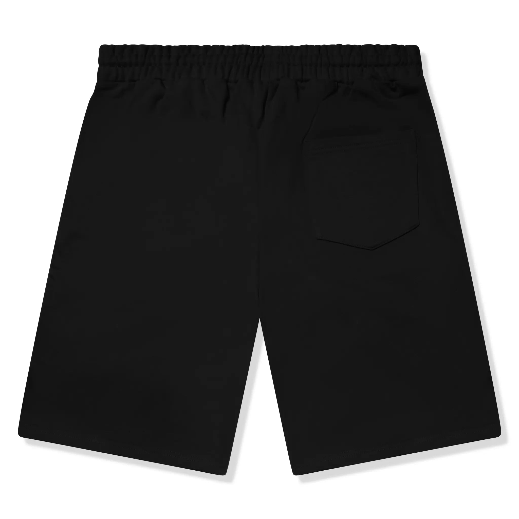 Back View of Suavo London Essentials Black Shorts