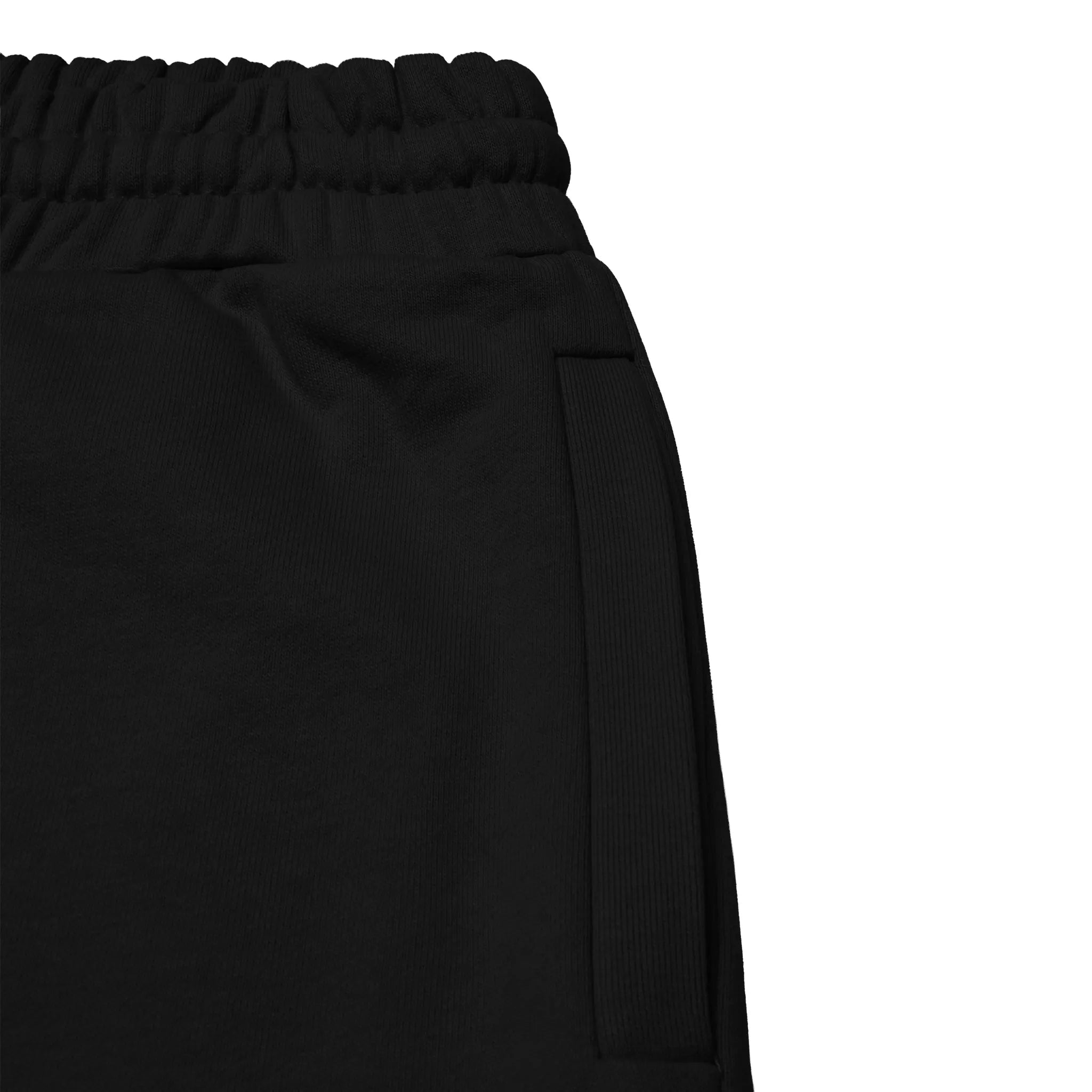 Detailed View of Suavo London Essentials Black Shorts