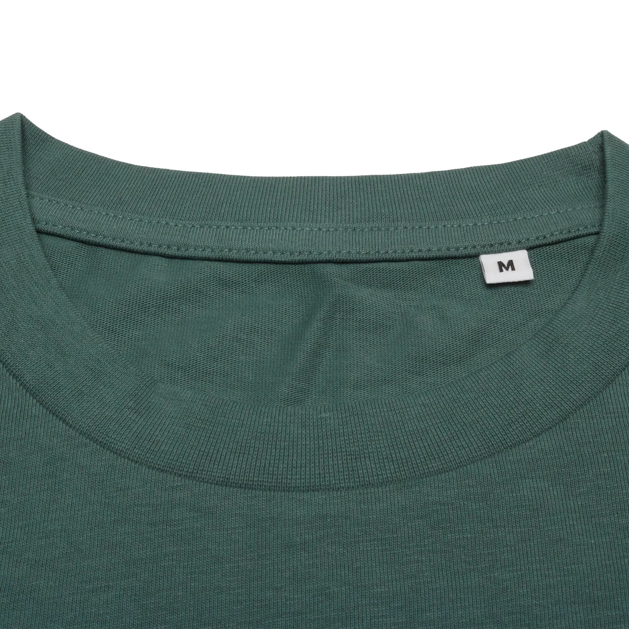 Neck View of Suavo London x Crepslocker Brazil T-Shirt