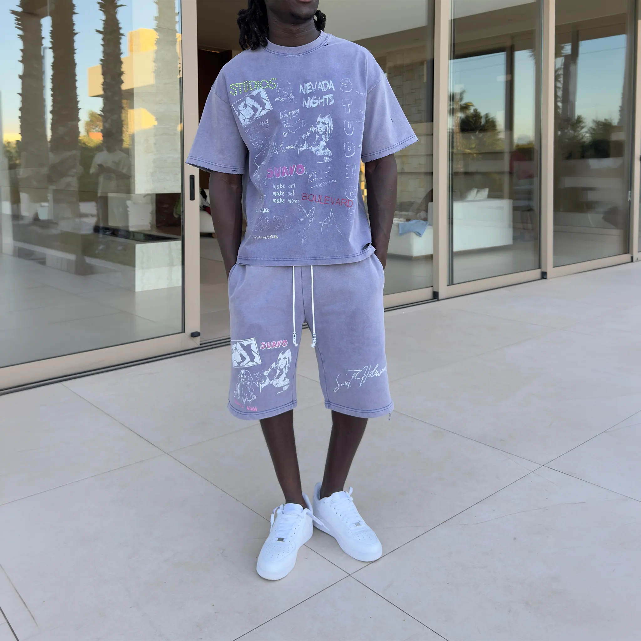 Suavo World Saint Hollywood Ultra Violet T-Shirt