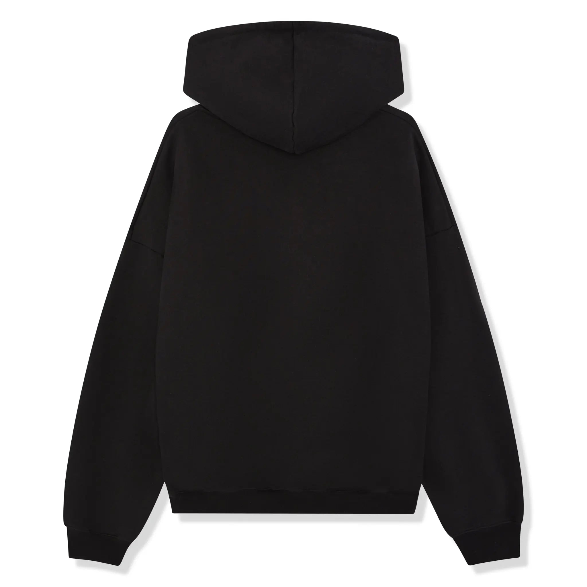 Back View of Summit Heavyweight Black Hoodie 13561424