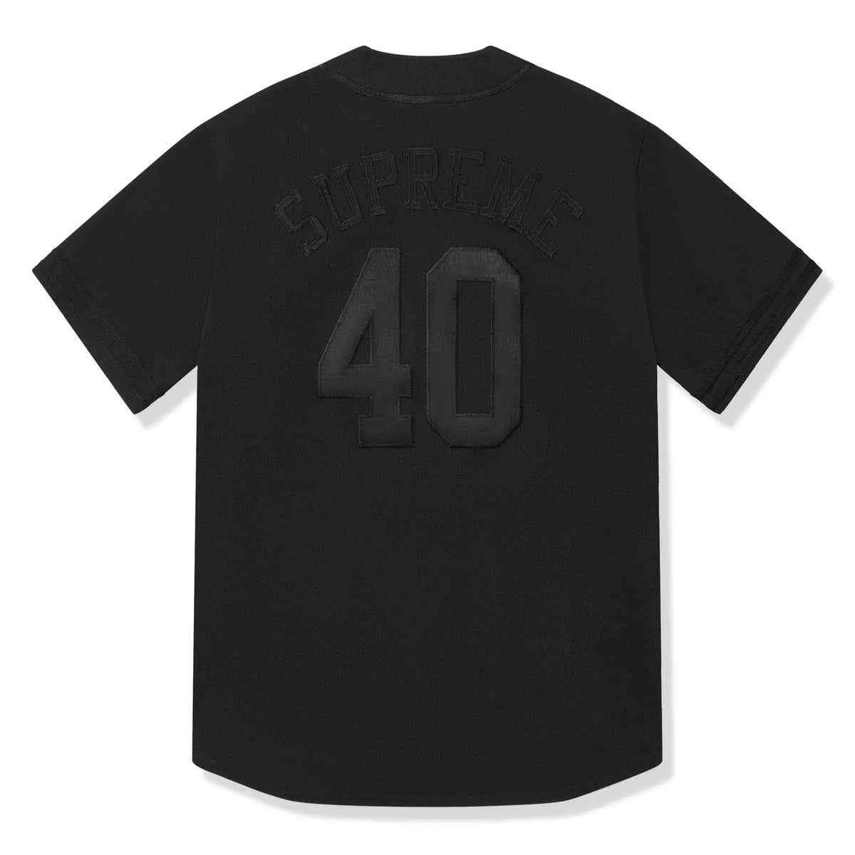 Supreme 40 Acres Twill Baseball Black Jersey | Supreme 40 Acres Twill Baseball Black Jersey |