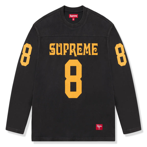 Supreme Affiliated L/S Black Football Top | SS25KN34-BLACK Supreme Affiliated L/S Black Football Top | SS25KN34-BLACK