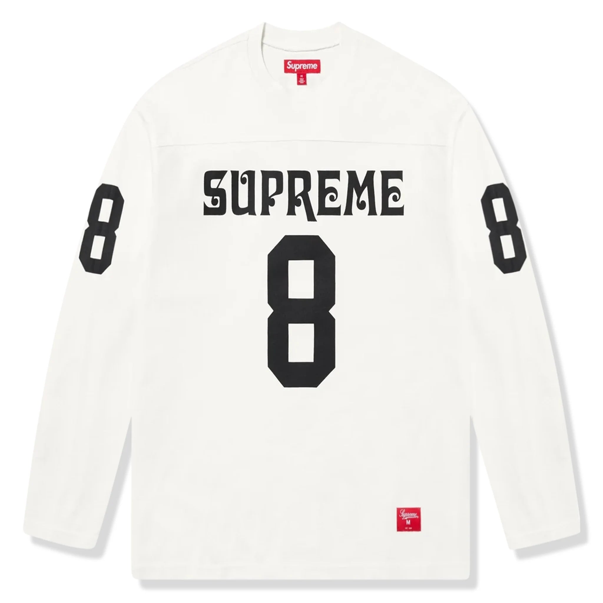 Supreme Affiliated L/S White Football Top | SS25KN34 STONE Supreme Affiliated L/S White Football Top | SS25KN34 STONE