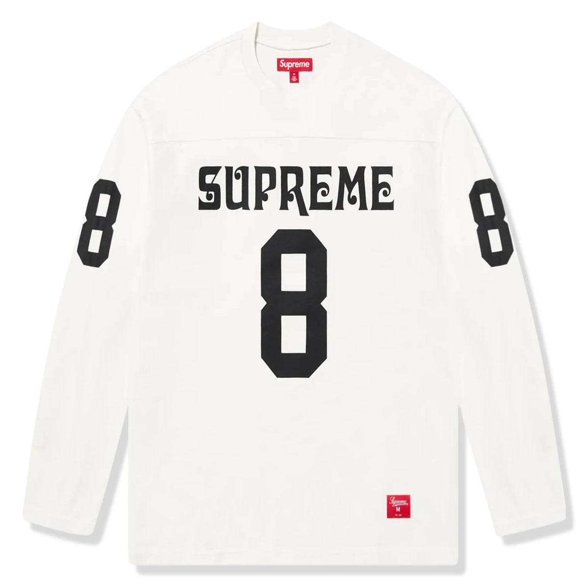 Supreme Affiliated L/S White Football Top | SS25KN34 STONE Supreme Affiliated L/S White Football Top | SS25KN34 STONE