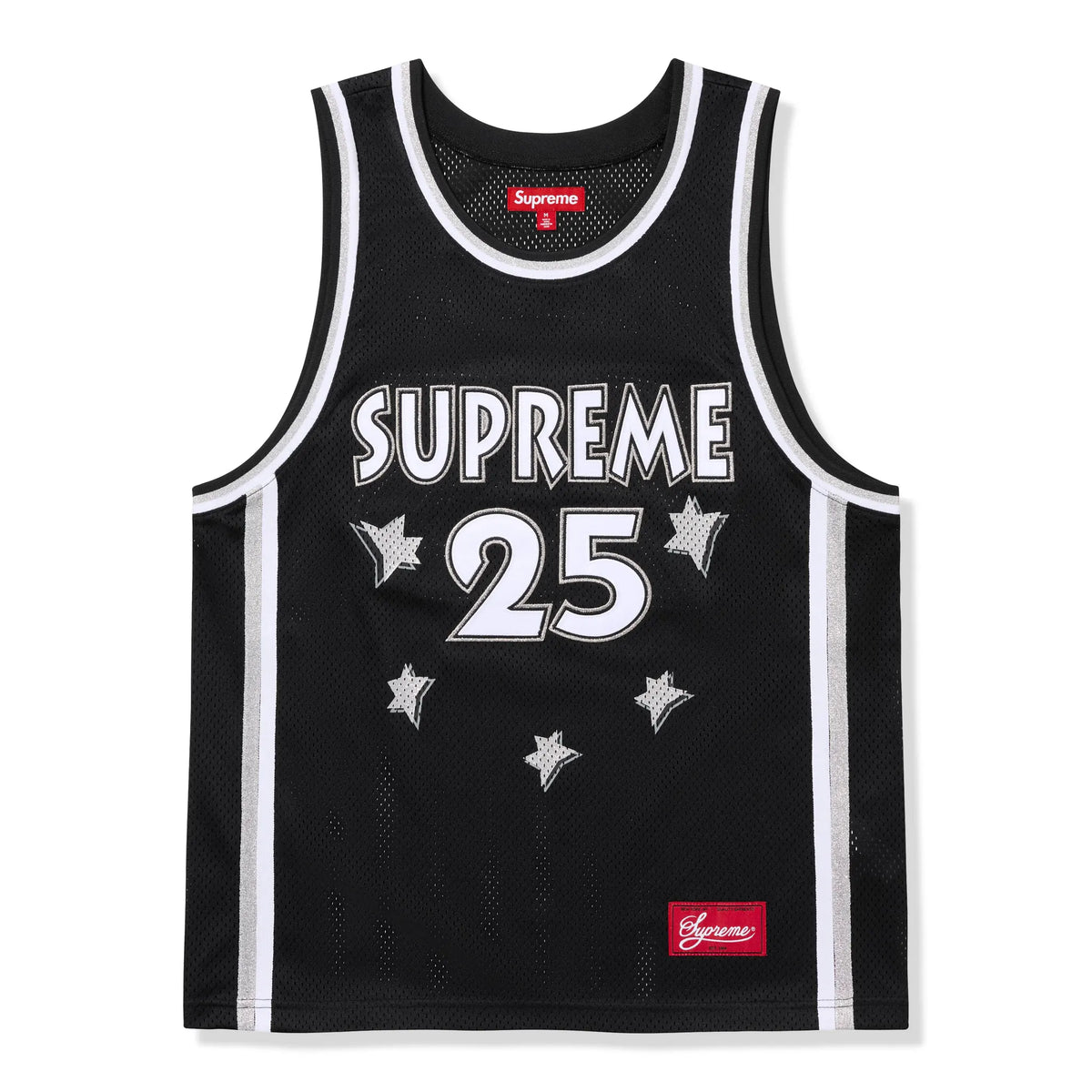 Supreme All Star Basketball Black Jersey (SS25) | SS25KN32-BLACK