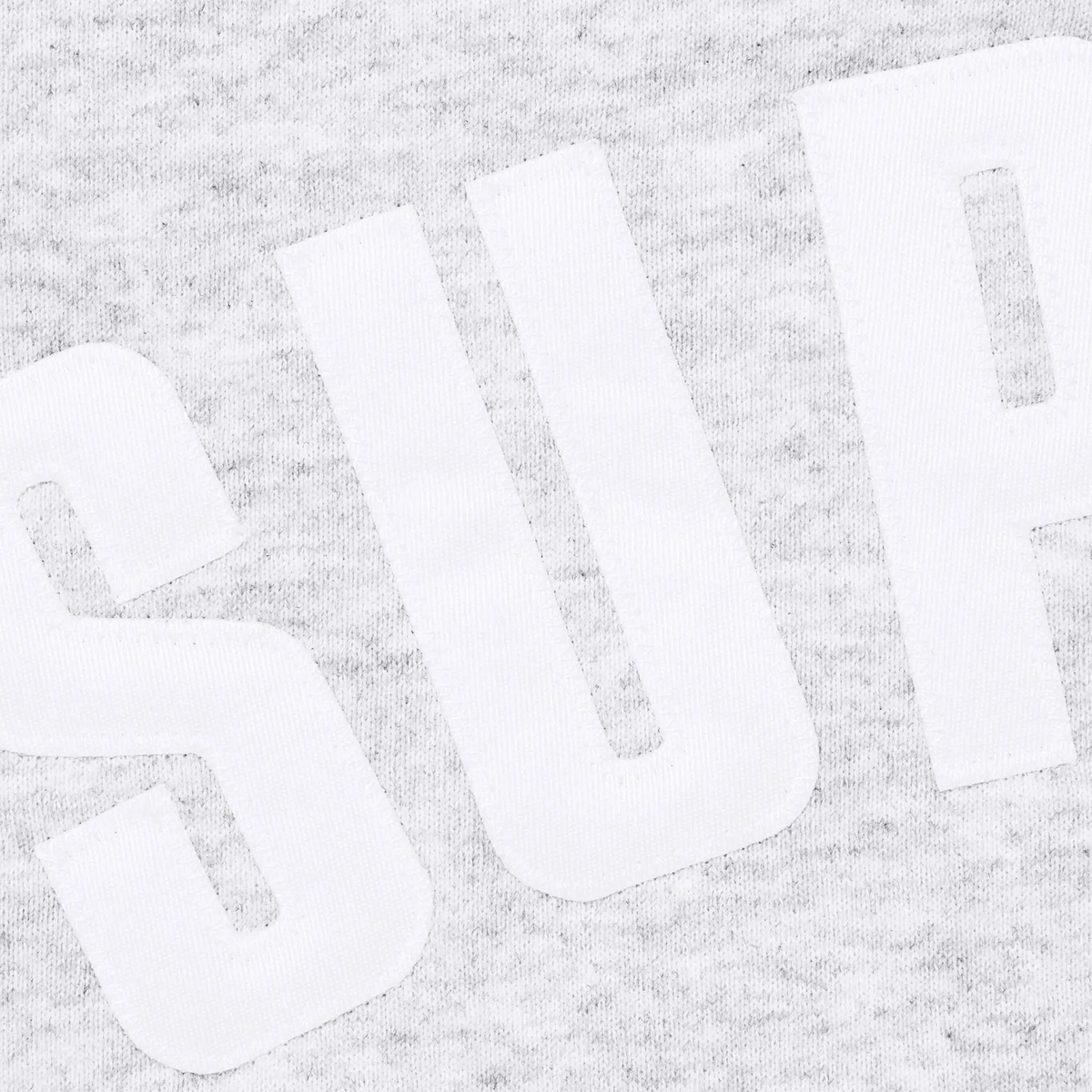 Supreme Arc Thermal Lined Ash Grey Zip-Up Hoodie | FW25SW27-ASH GREY