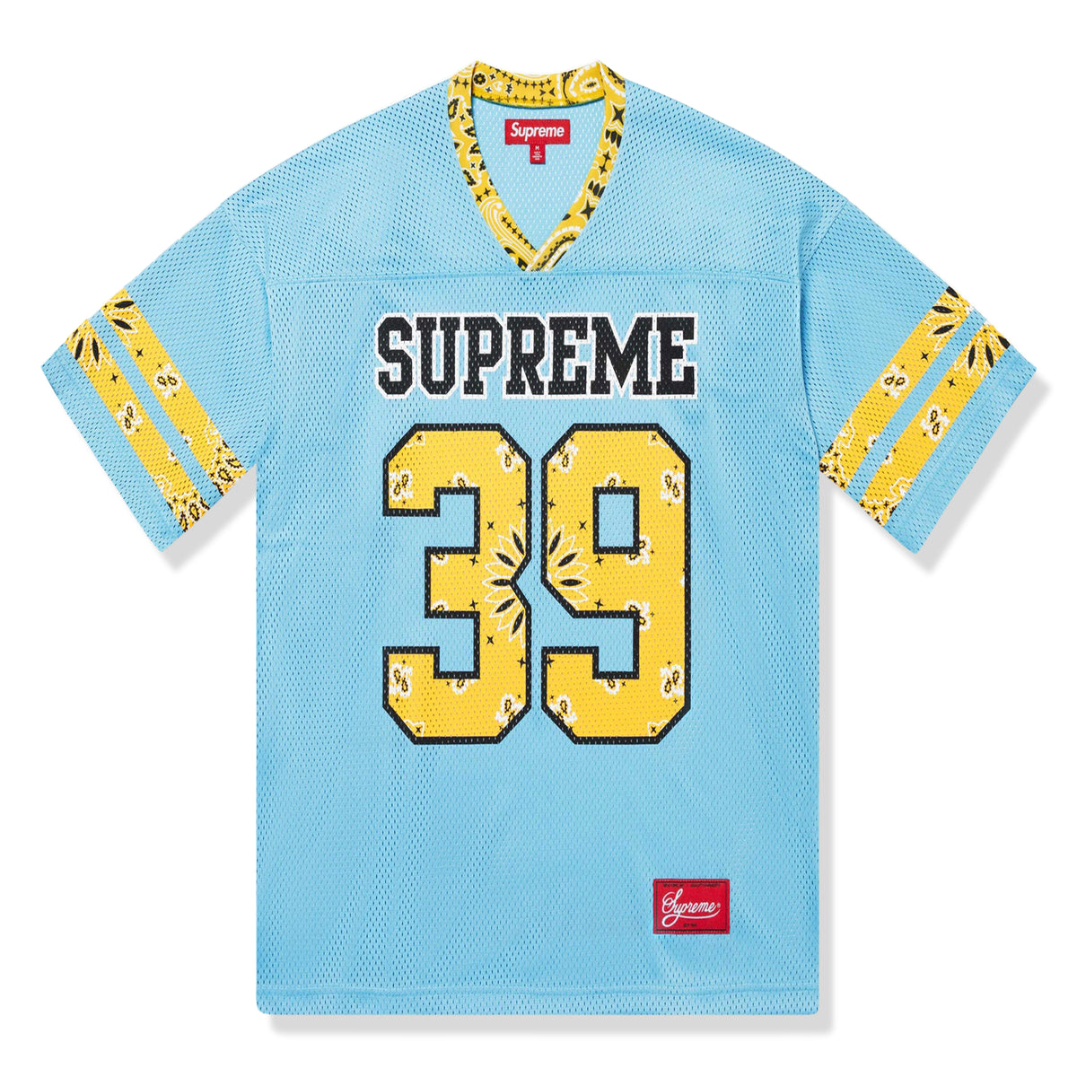 Supreme Bandana Football Jersey White Supreme Bandana Football Jersey White