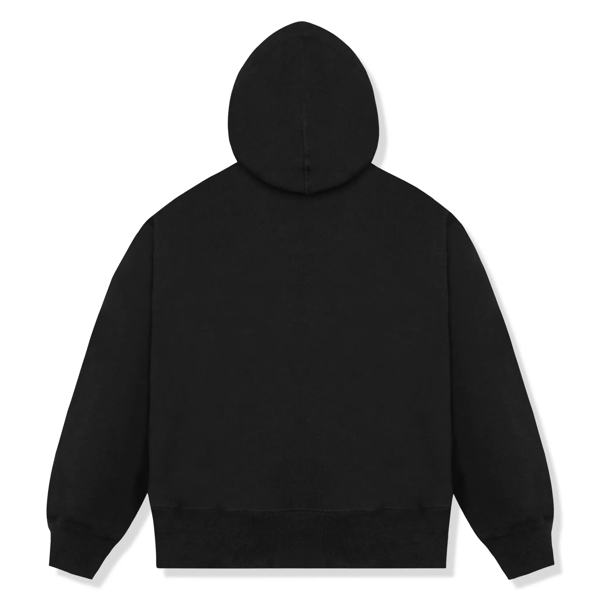 Back View of Supreme Box Logo Black Hoodie (FW25) FW25SW14-BLACK
