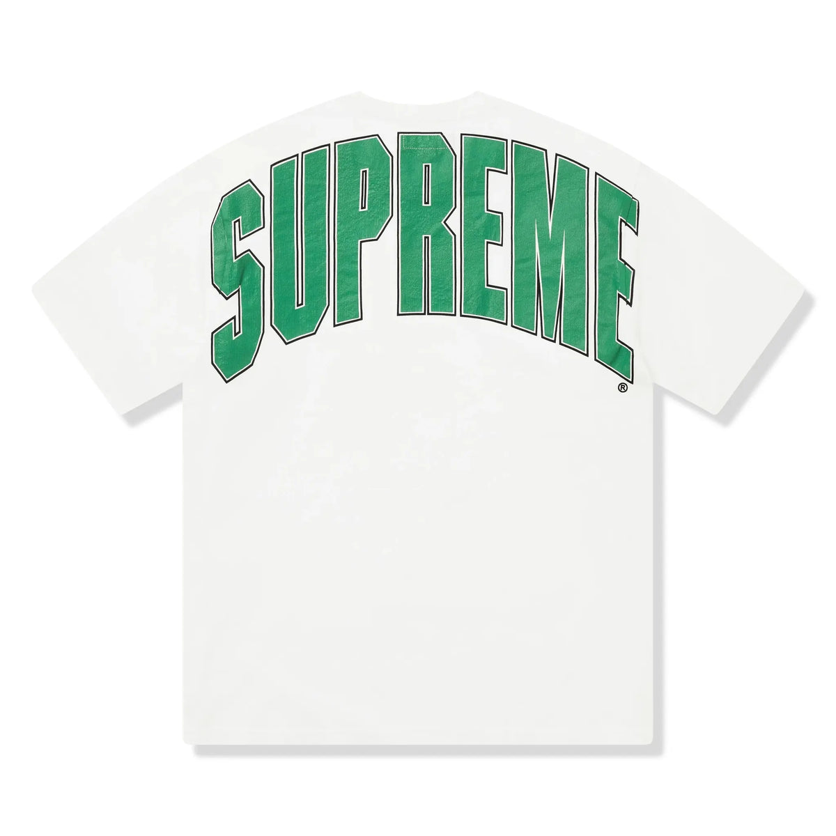Supreme Cracked Back Arc White T Shirt | FW24KN52-WHITE
