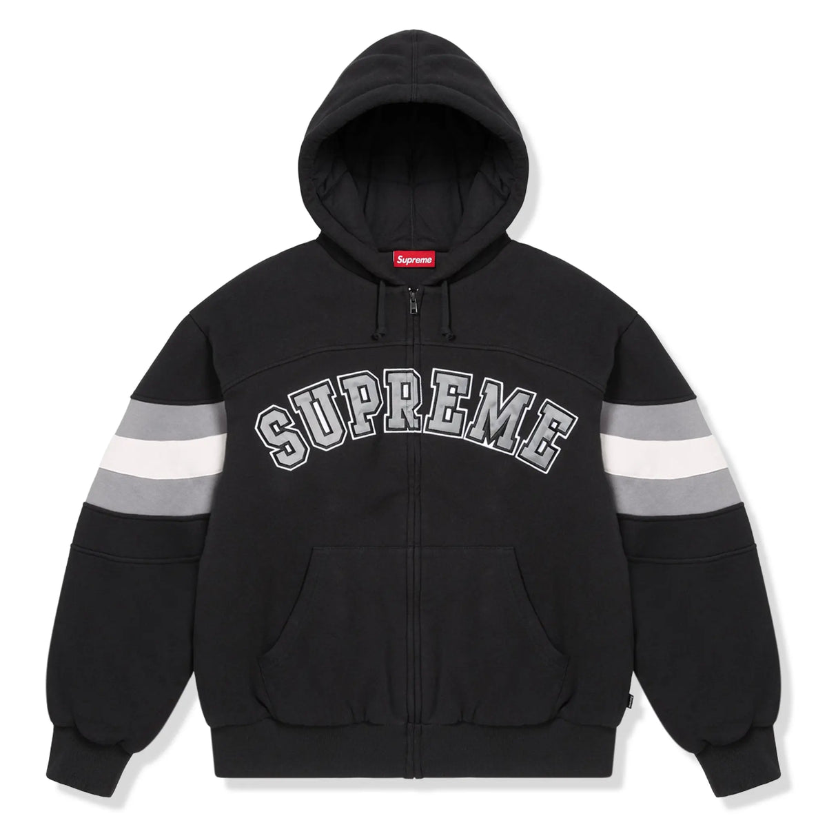 supreme-filled-black-zip-up-