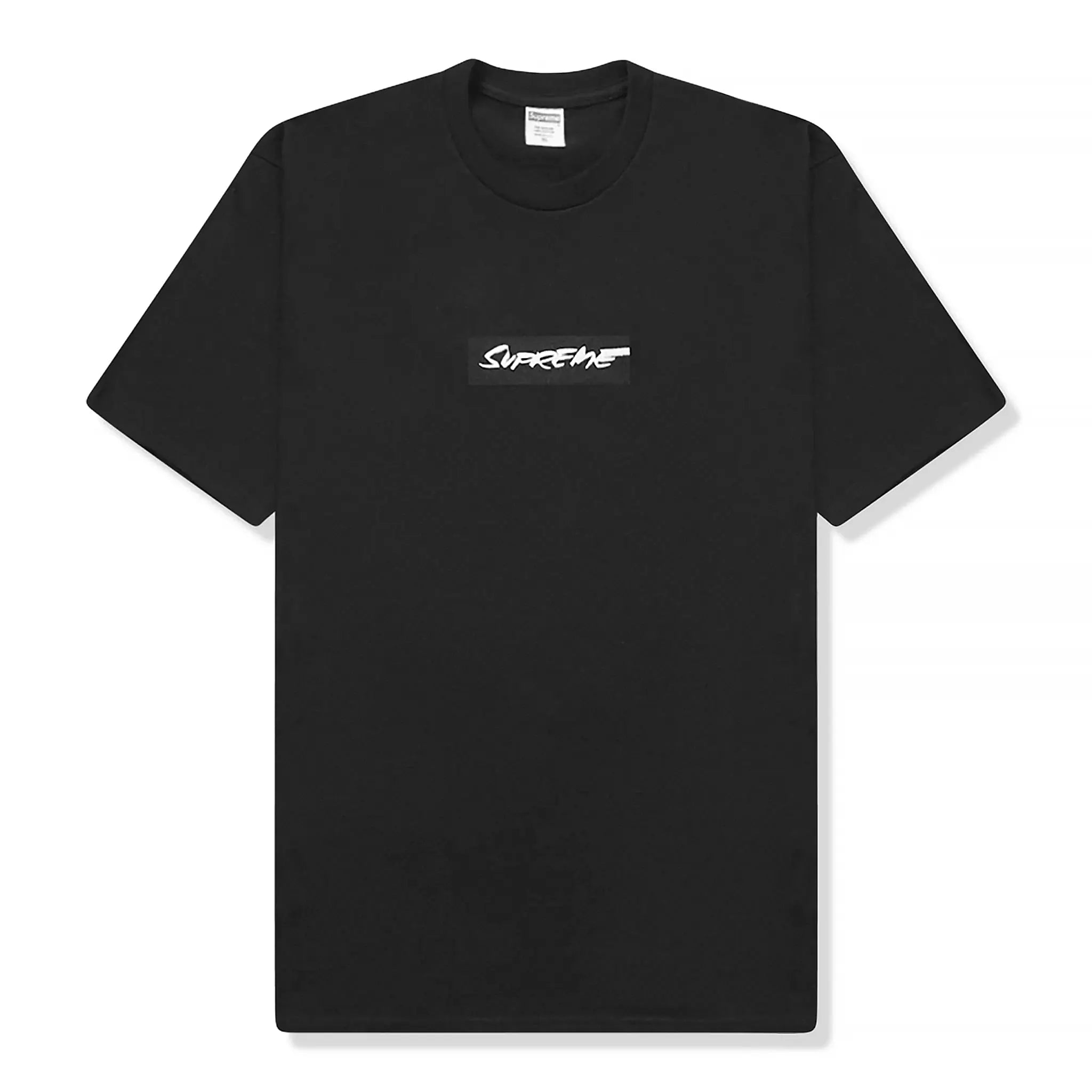 Front view of Supreme Futura Box Logo Black T Shirt