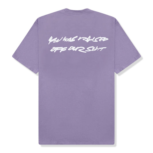 Supreme Futura Box Logo Dusty Purple T Shirt