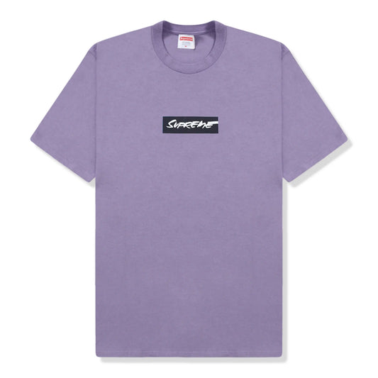 Supreme Futura Box Logo Dusty Purple T Shirt