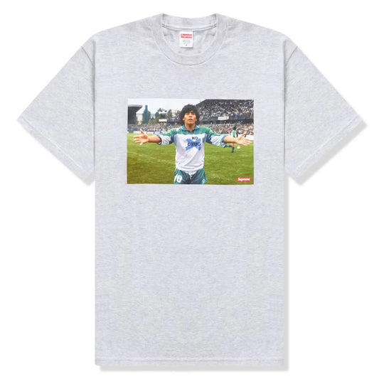 Supreme Maradona Grey T Shirt