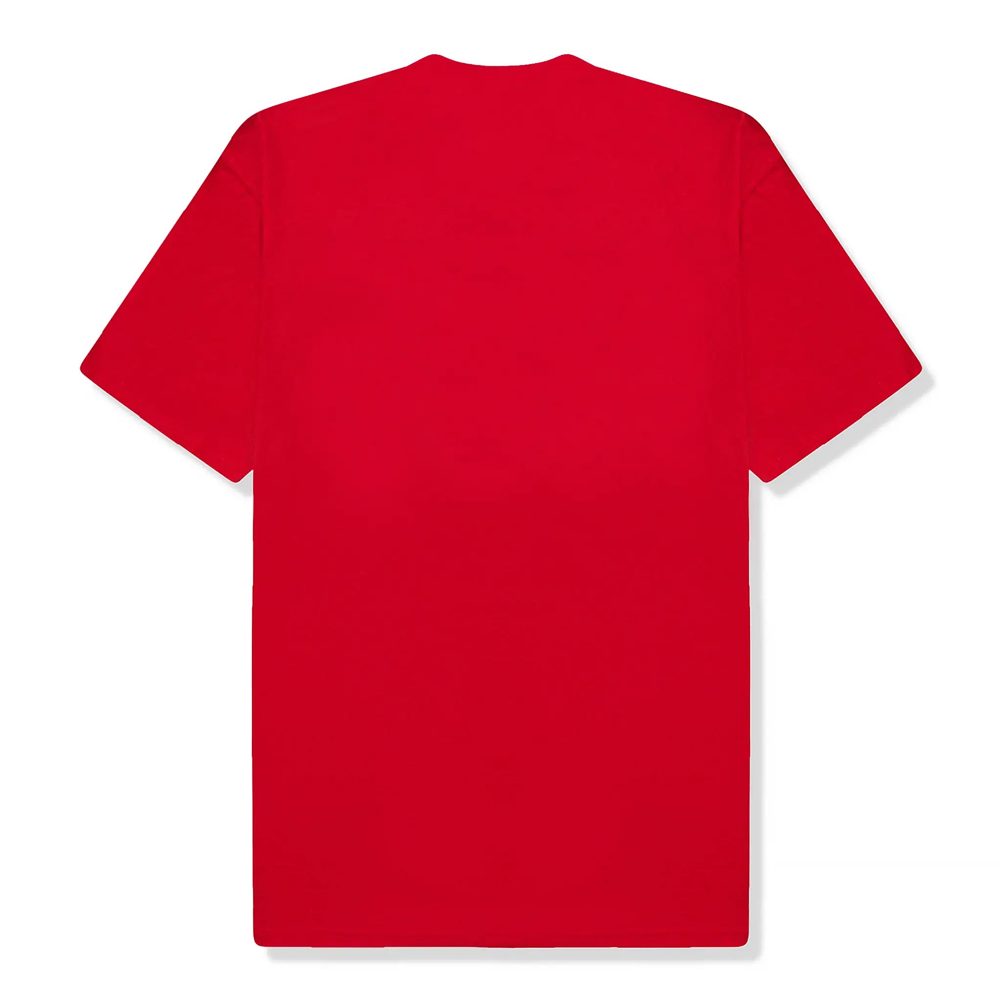 Back view of Supreme Maradona Red T Shirt