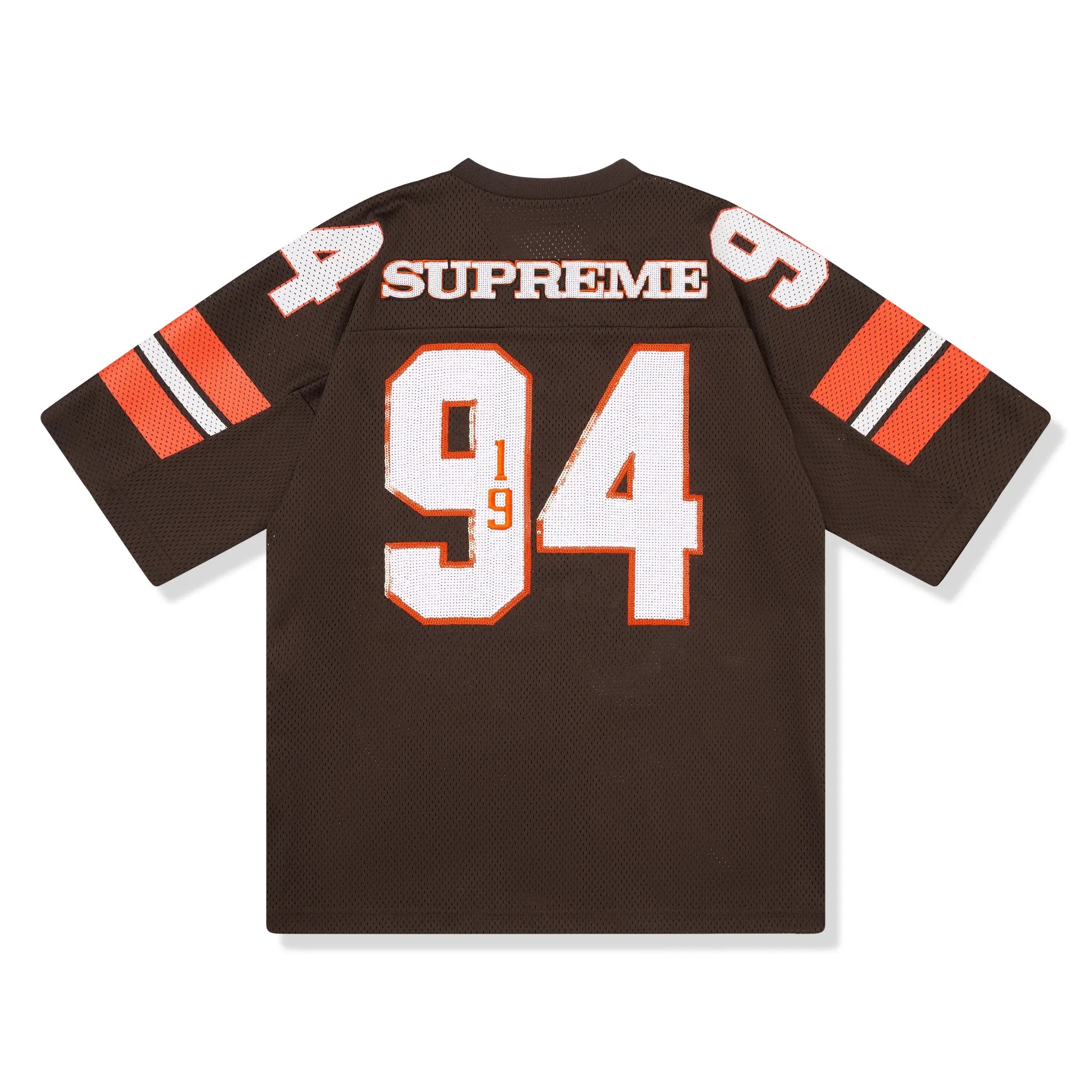 Supreme Sequin Brown Football Jersey (FW25) | FW25KN22-BROWN Supreme Sequin Brown Football Jersey (FW25) | FW25KN22-BROWN