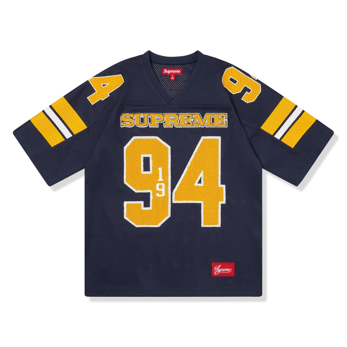 supreme-sequin-navy-football-