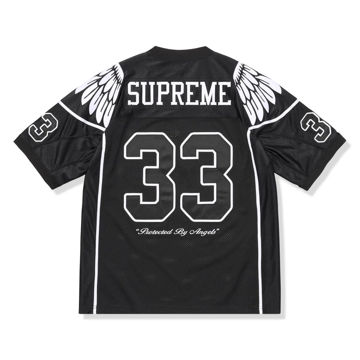 Supreme Wings Black Football Jersey | SS26KN104-BLACK