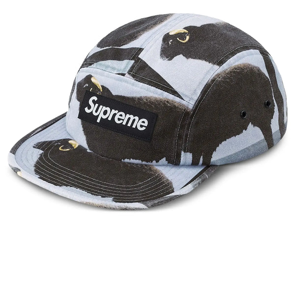 Supreme x Damien Hirst Black Camp Cap | SS25H79-BLACK