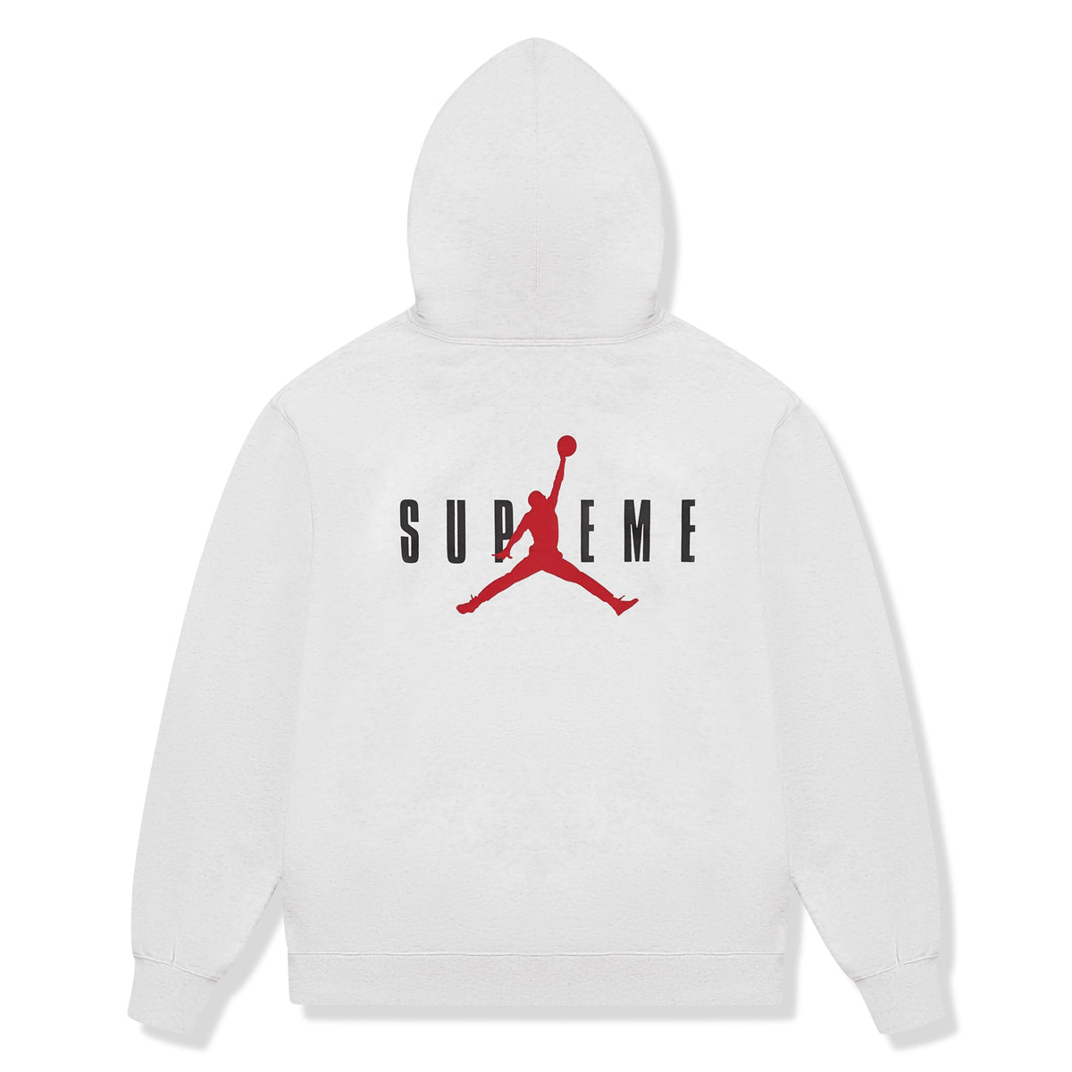 Supreme x Jordan Ash Grey Hoodie FW24