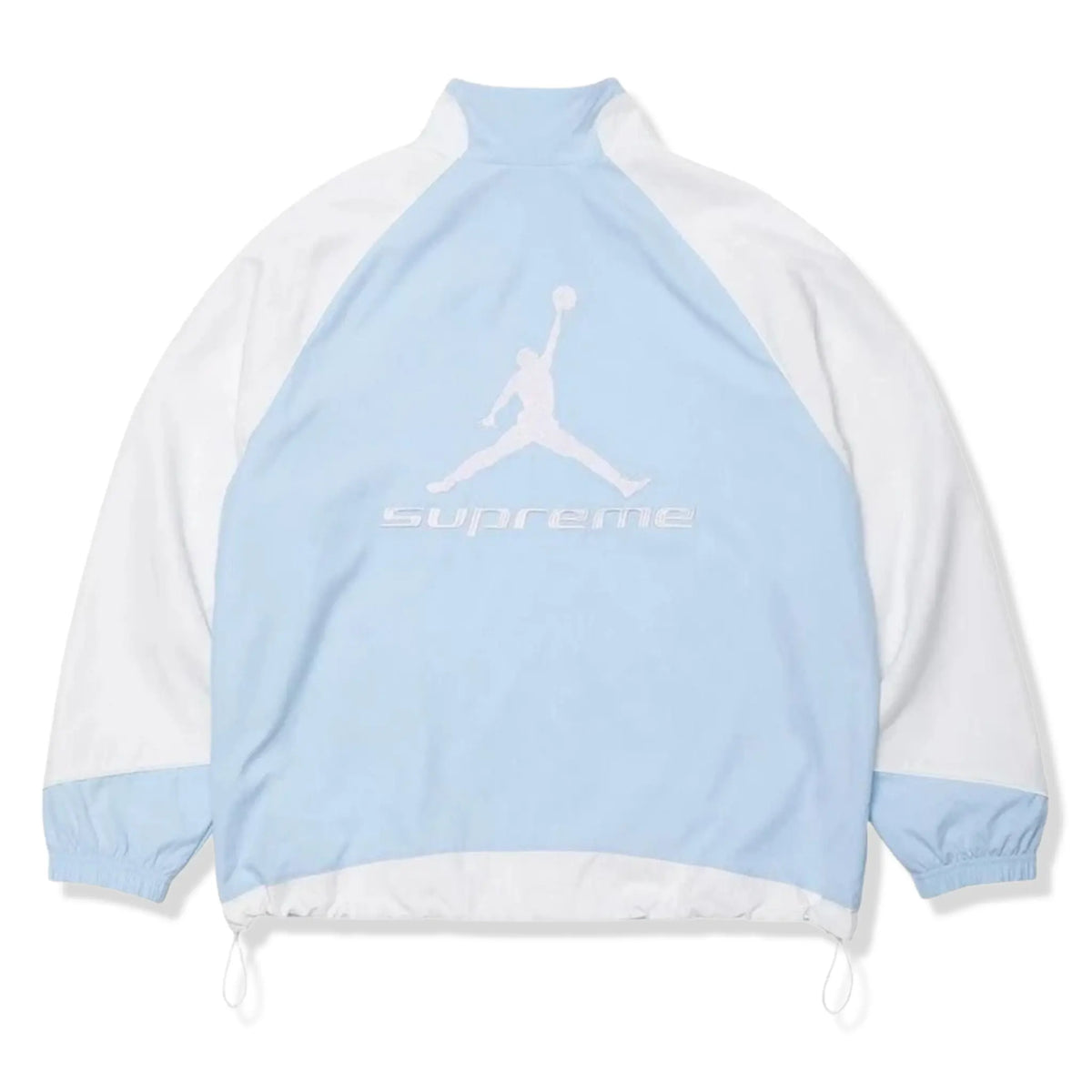 Supreme x Jordan Blue White Track Jacket (SS26) |
