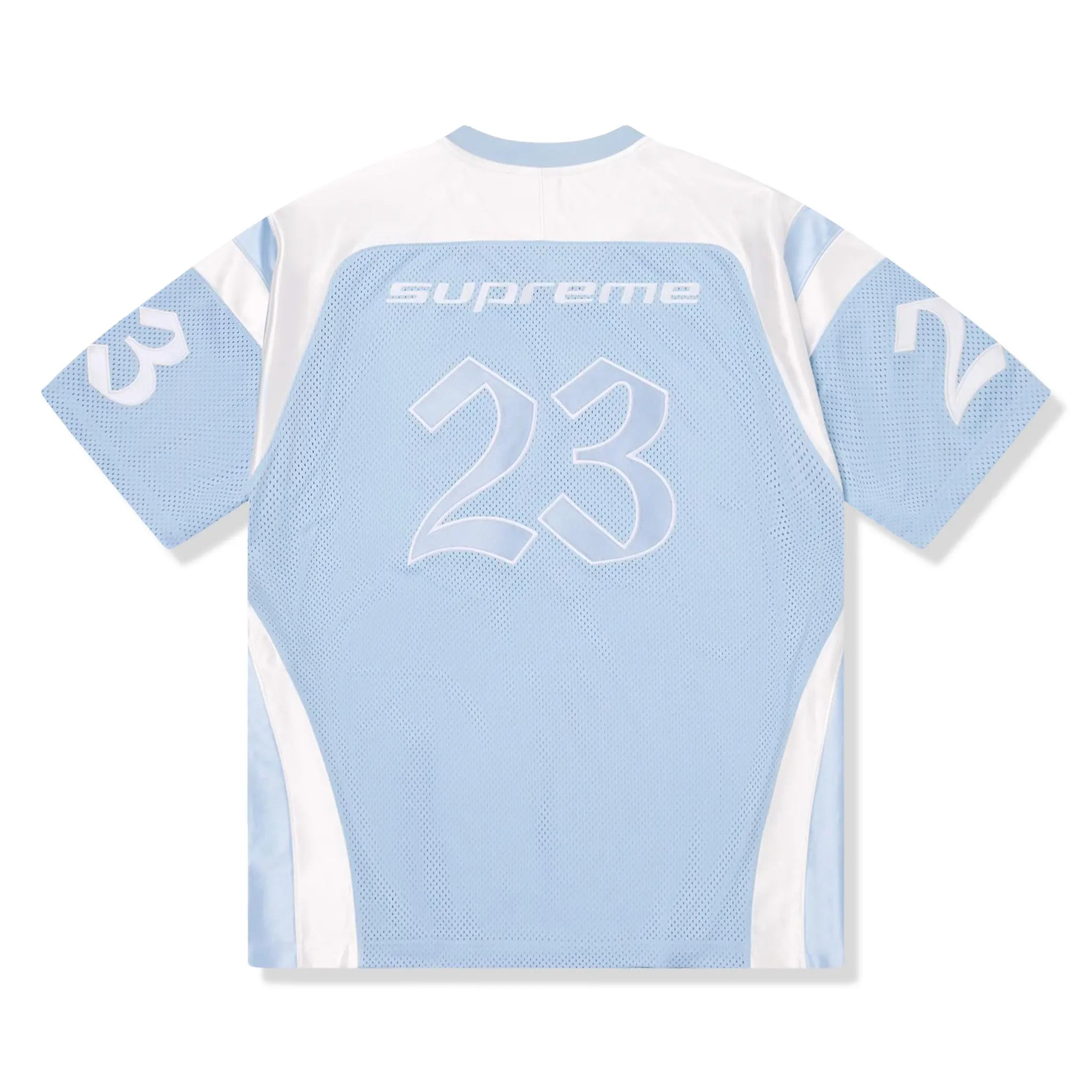 Supreme x Jordan Warm Up Light Blue Jersey (SS26)