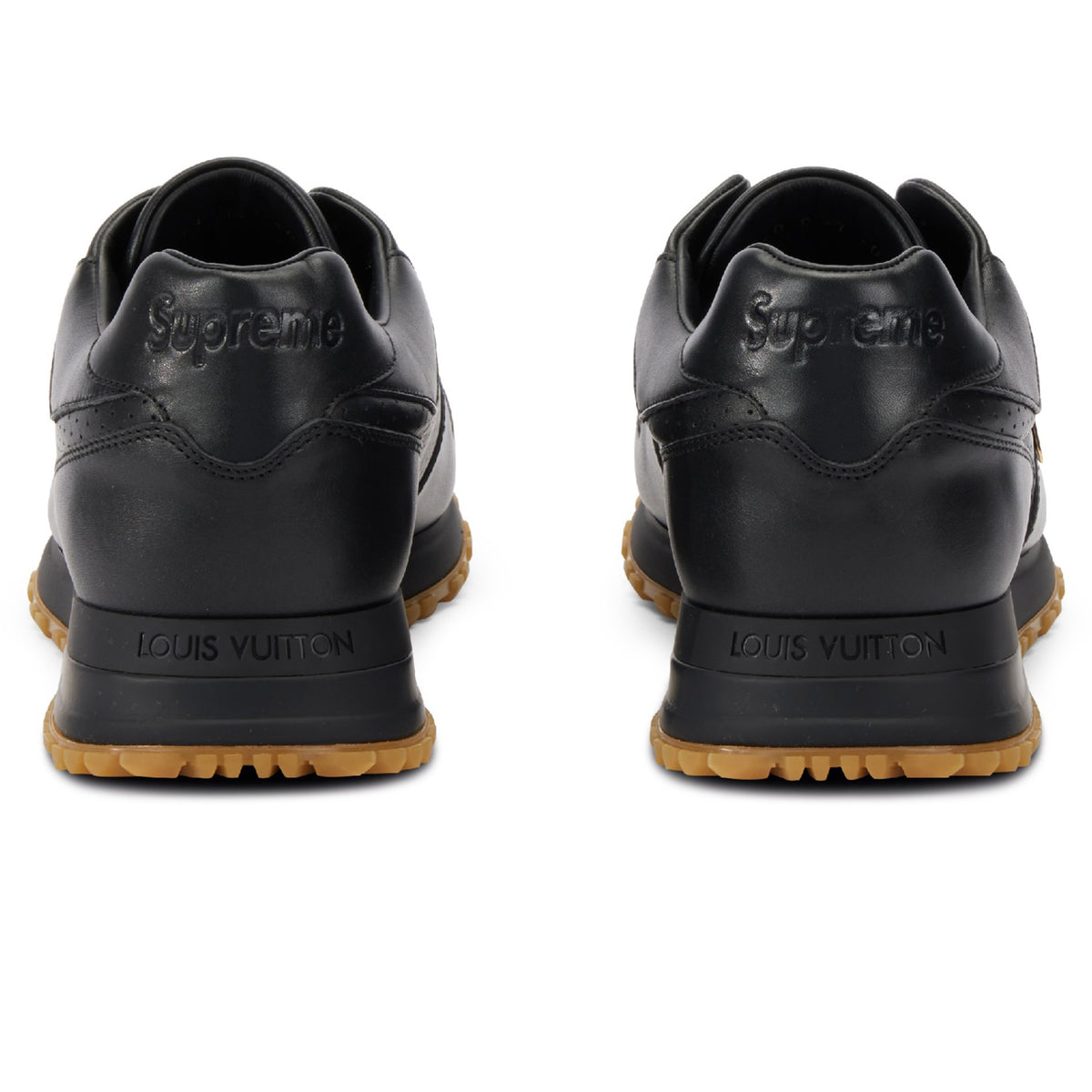 Supreme x Louis Vuitton Black Run Away Sneaker | 1A3EPE