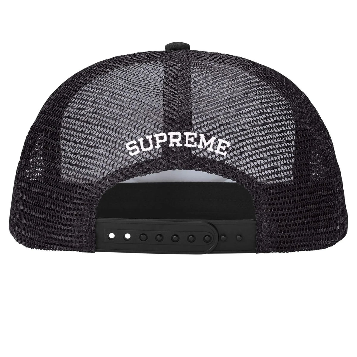 Supreme x Playboy Mesh Back 5 Panel Black White (SS26) |