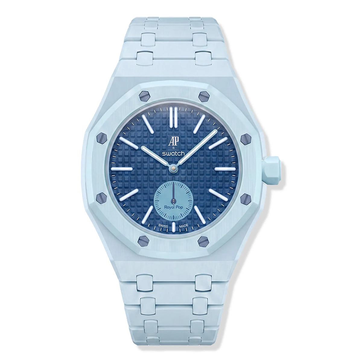 Swatch × Audemars Piguet LAN BA Swatch x Audemars Piguet Royal Pop Lan Ba With Bio Ceramic Strap