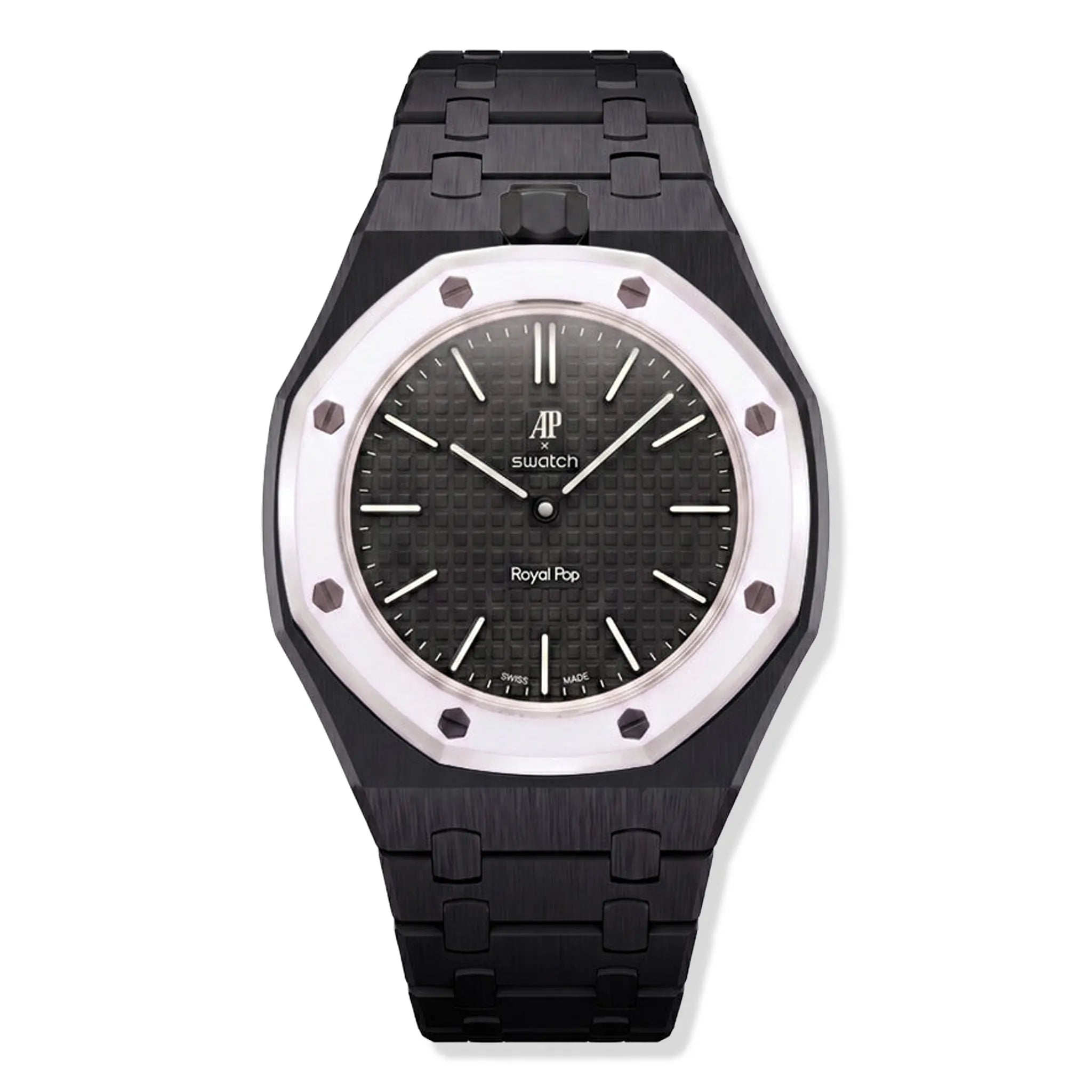 Swatch x Audemars Piguet Royal Pop Ocho Negro With Bio Ceramic Strap