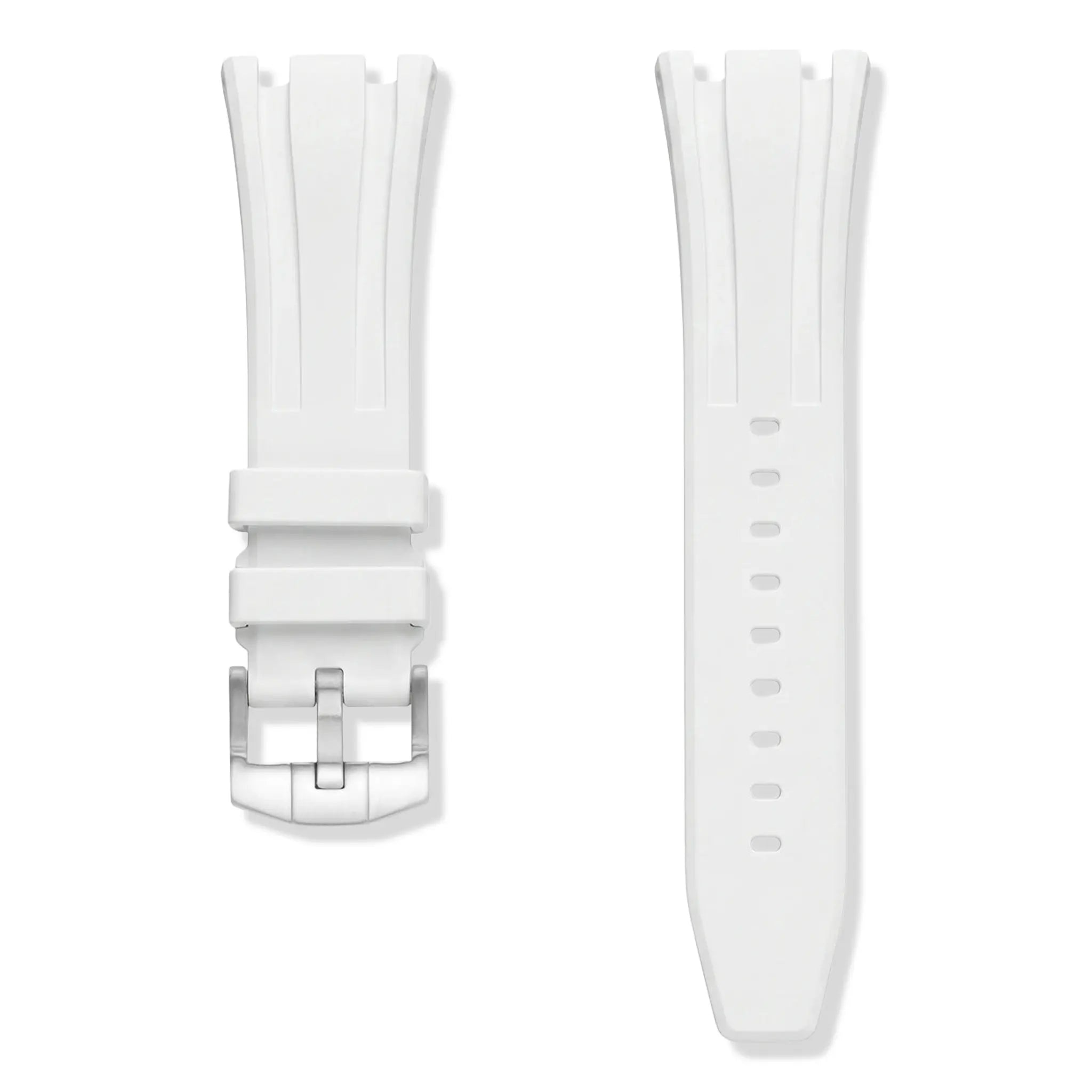 Strap View of Swatch x Audemars Piguet Royal Pop Otto Rosso With Rubber Strap