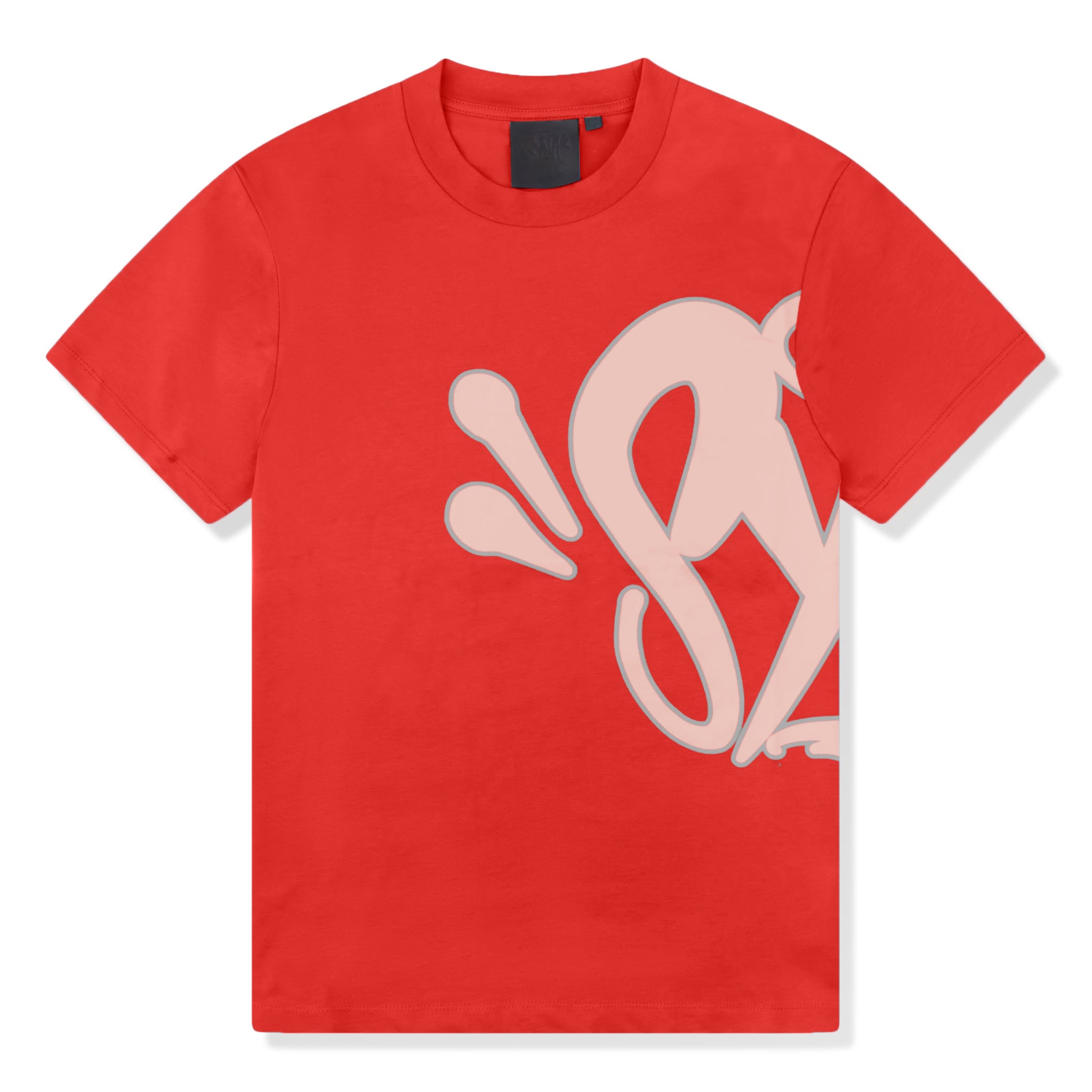 Front tee view of Syna World Logo Red T-Shirt & Shorts SYNA-TEE-RED
