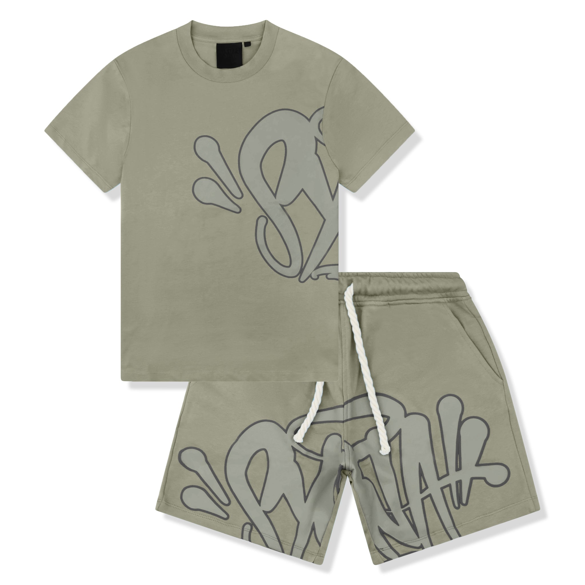 Syna World Logo Sage T-Shirt & Shorts | Crepslocker
