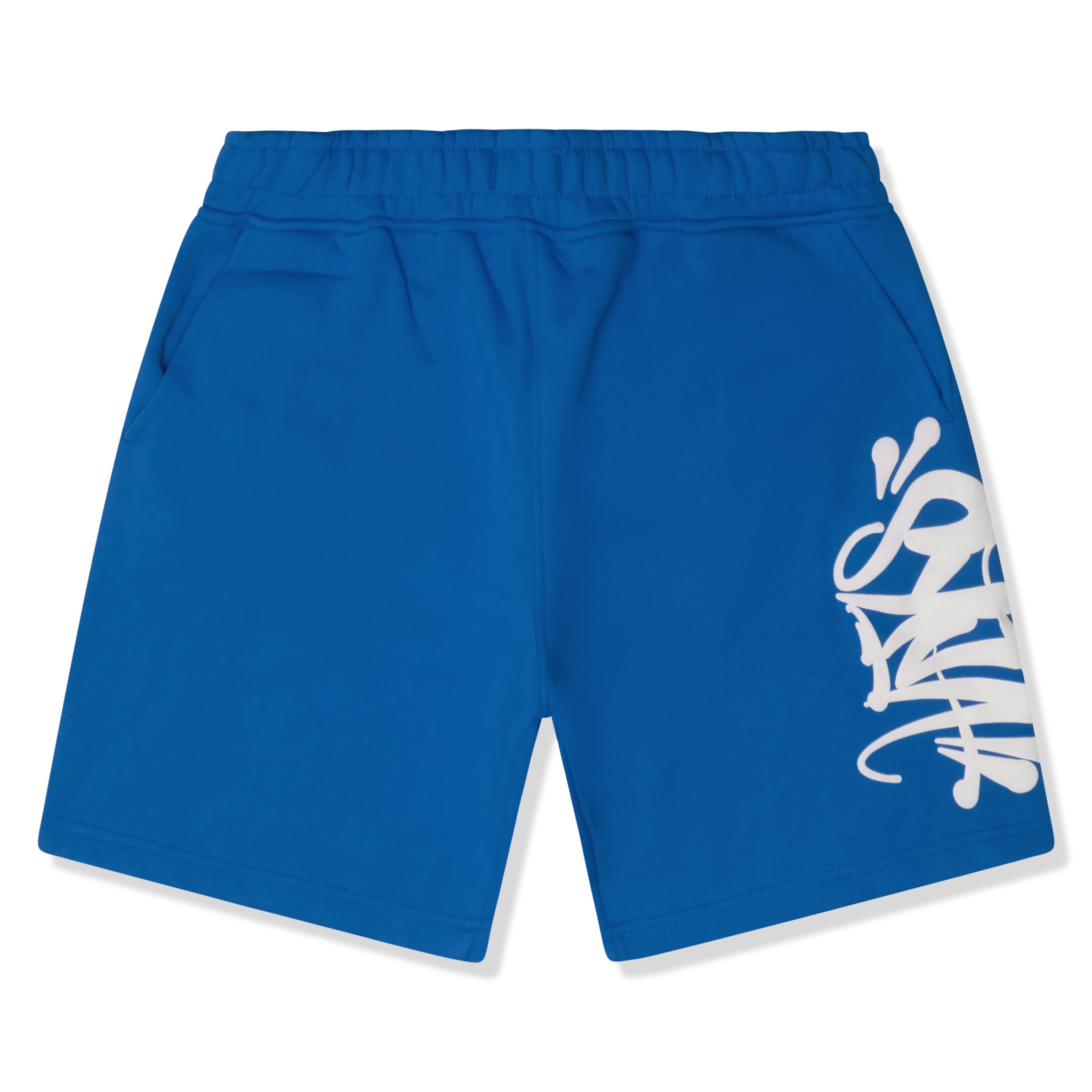 Front view of Syna World Team Syna Twinset Blue T-Shirt & Shorts TEAMSYNA-SHT-BLUE