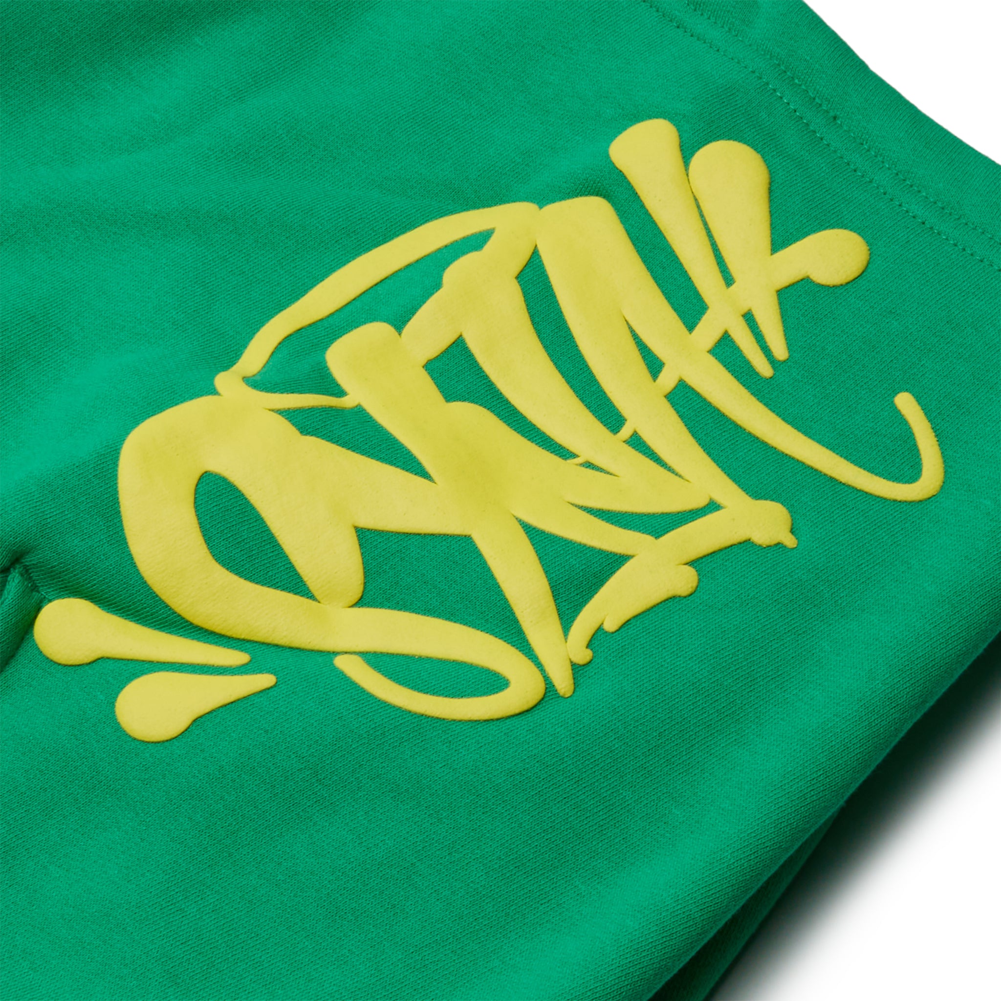 Shorts logo view of Syna World Team Syna Twinset Green T-Shirt & Shorts