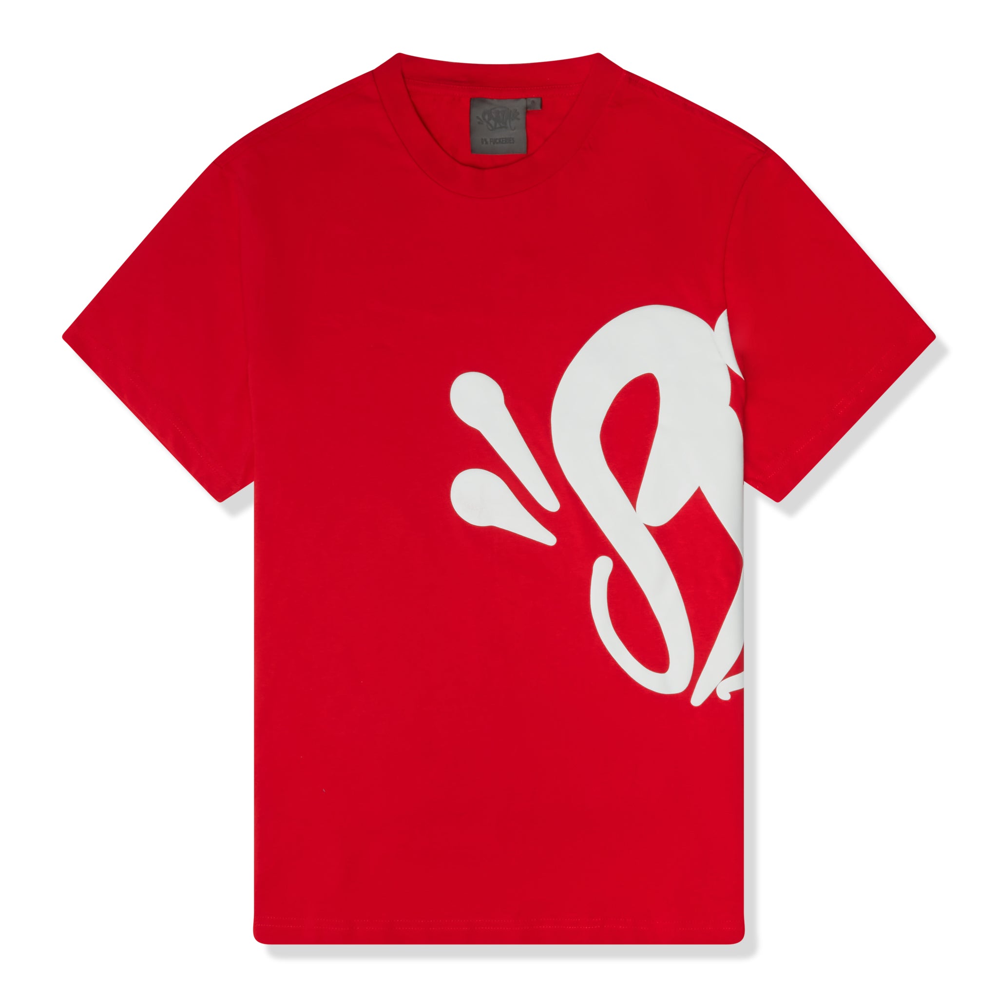 Front view of Syna World Team Syna Twinset Red T-Shirt & Shorts