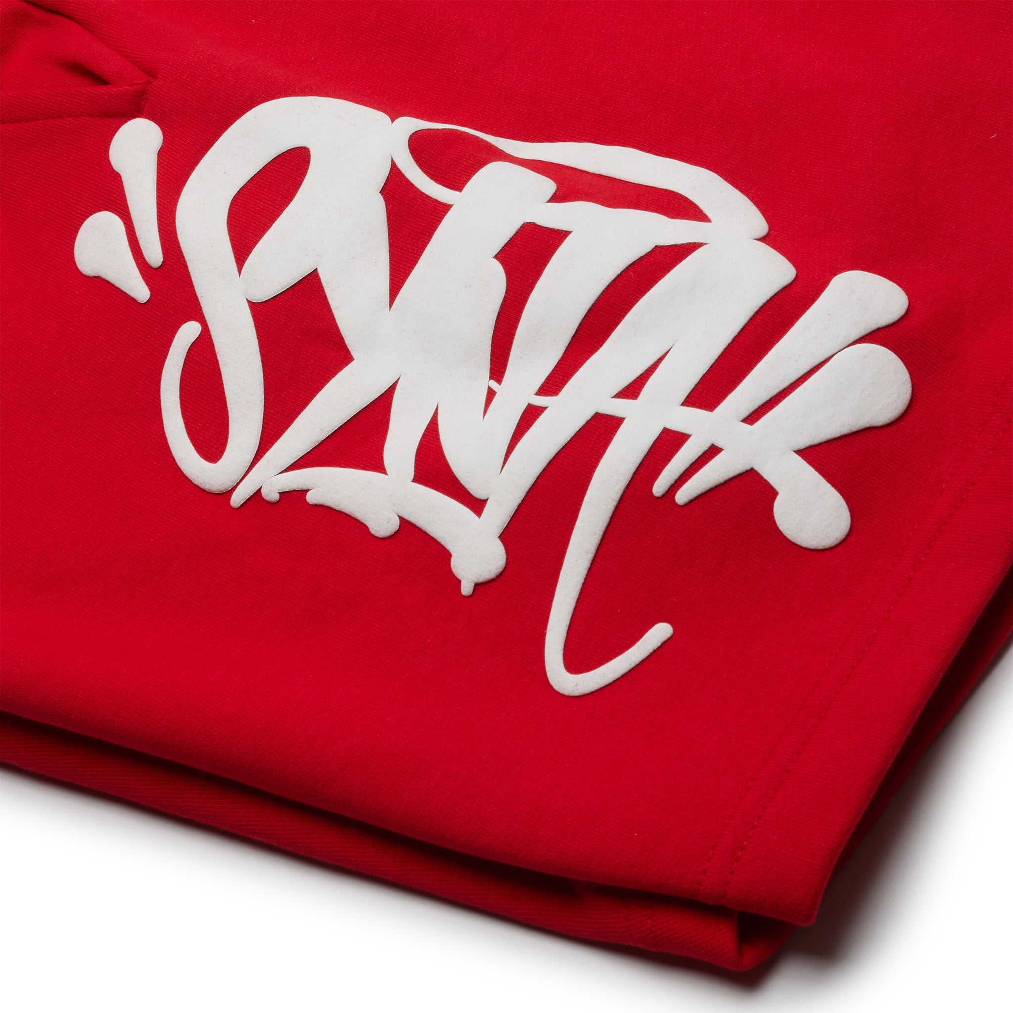 Logo view of Syna World Team Syna Twinset Red T-Shirt & Shorts