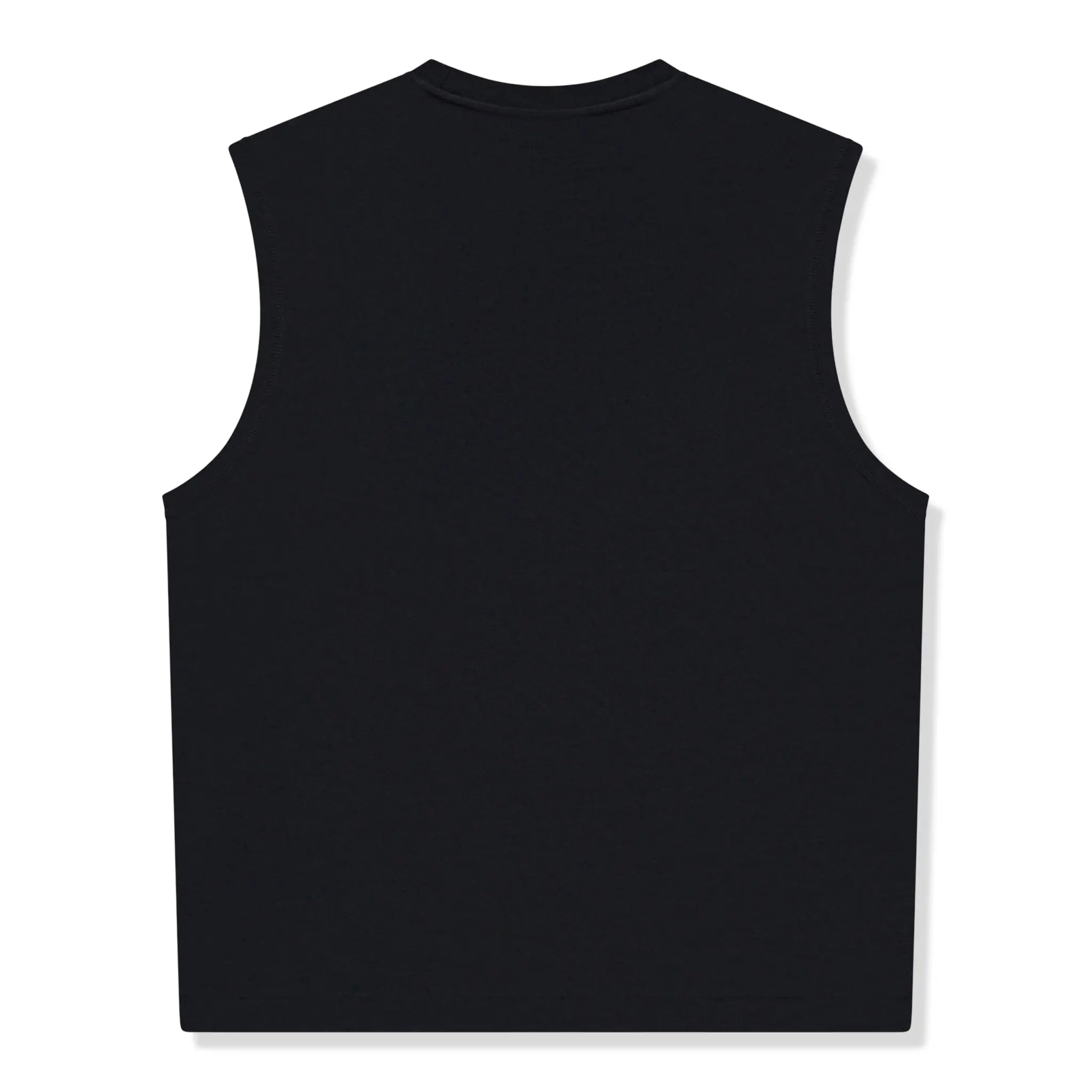 Back View of The Couture Club Luxury In Motion Emblem Black Vest