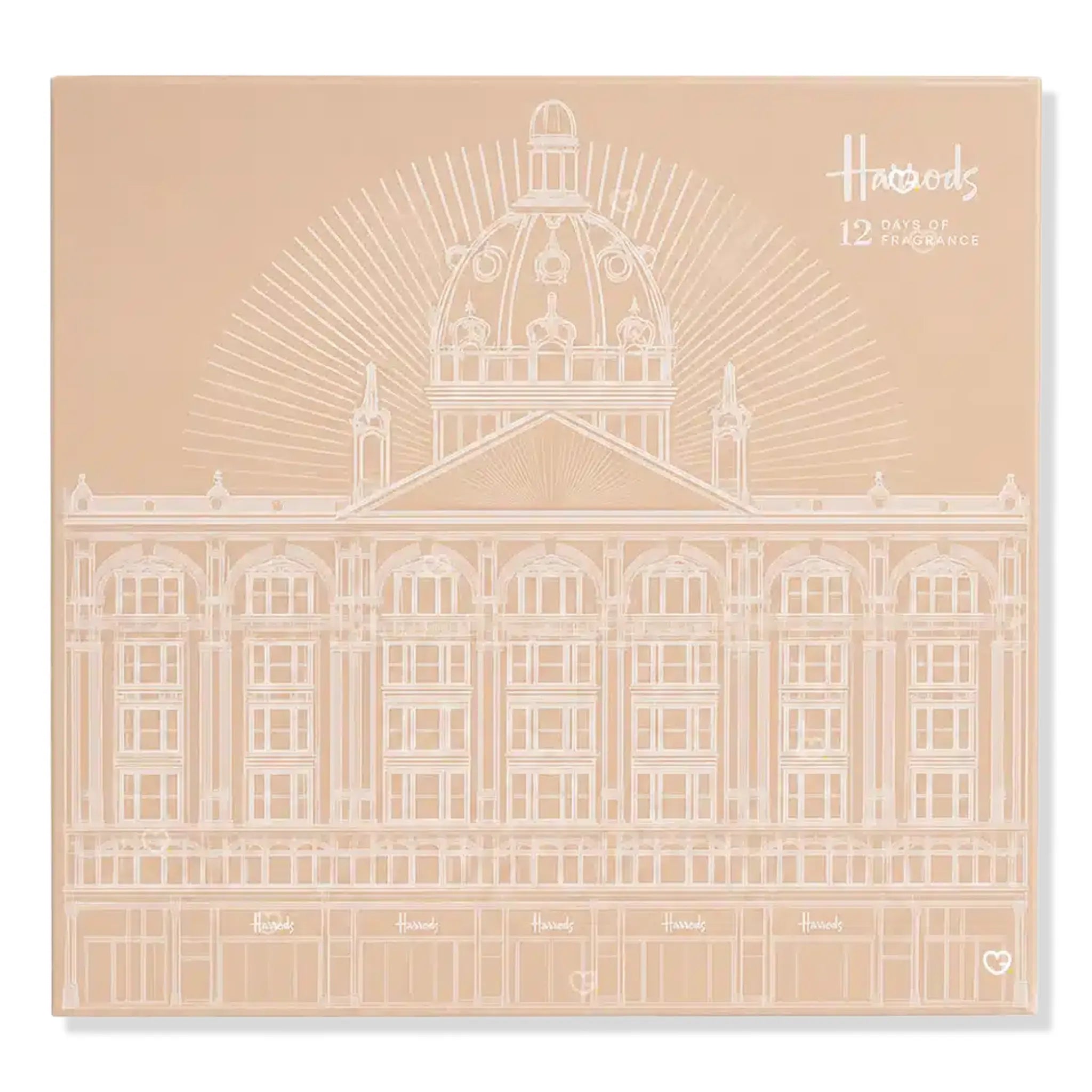 Front View of The Harrods 12 Days of Fragrance Advent Calendar 2026