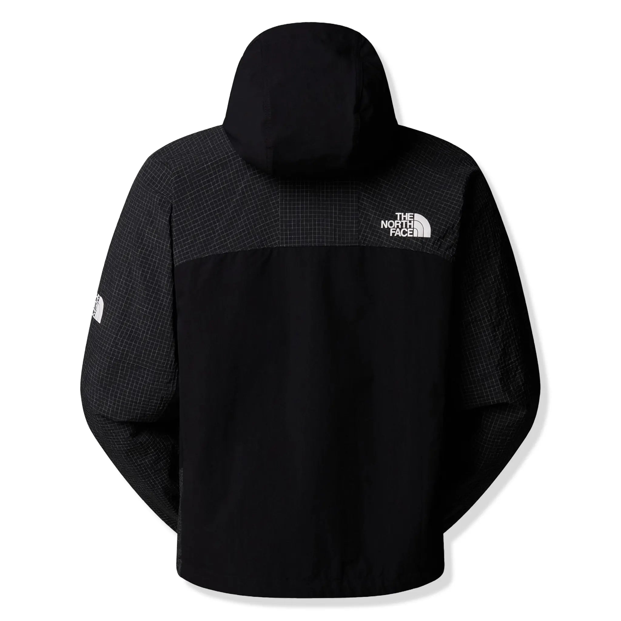 Back View of The North Face HKE Utility Wind Black Jacket