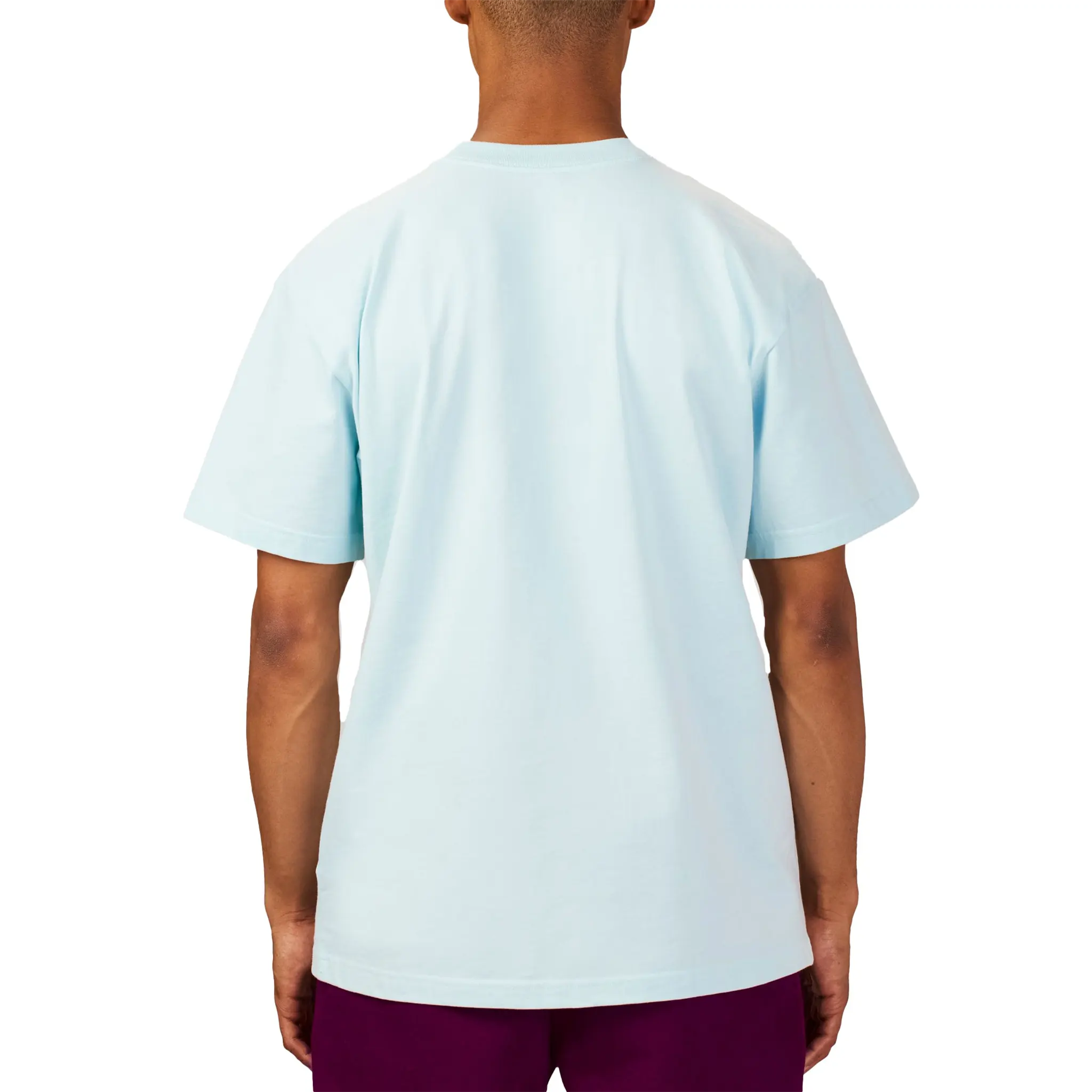Back View of The North Face x Kaws Iced Blue T Shirt NF0A7WLL0UF