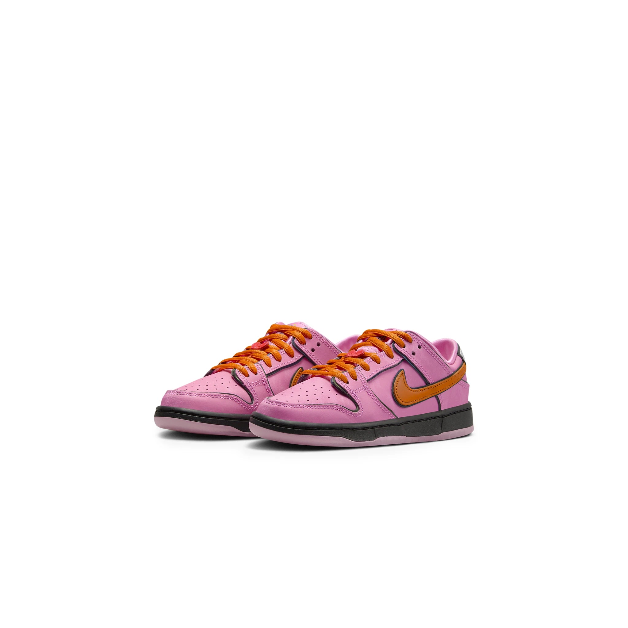 Front View of The Powerpuff Girls x Nike SB Dunk Low Blossom (PS)