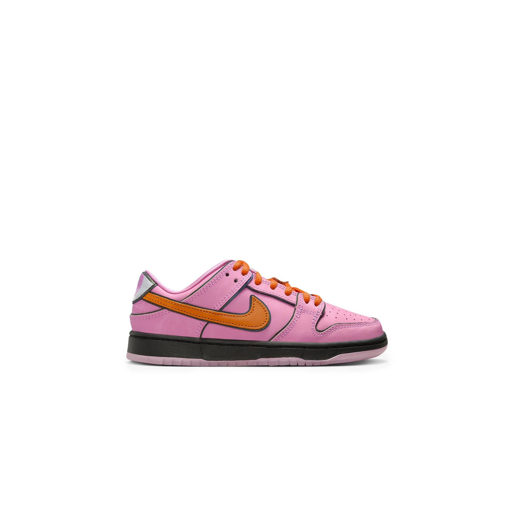Side View of The Powerpuff Girls x Nike SB Dunk Low Blossom (PS)