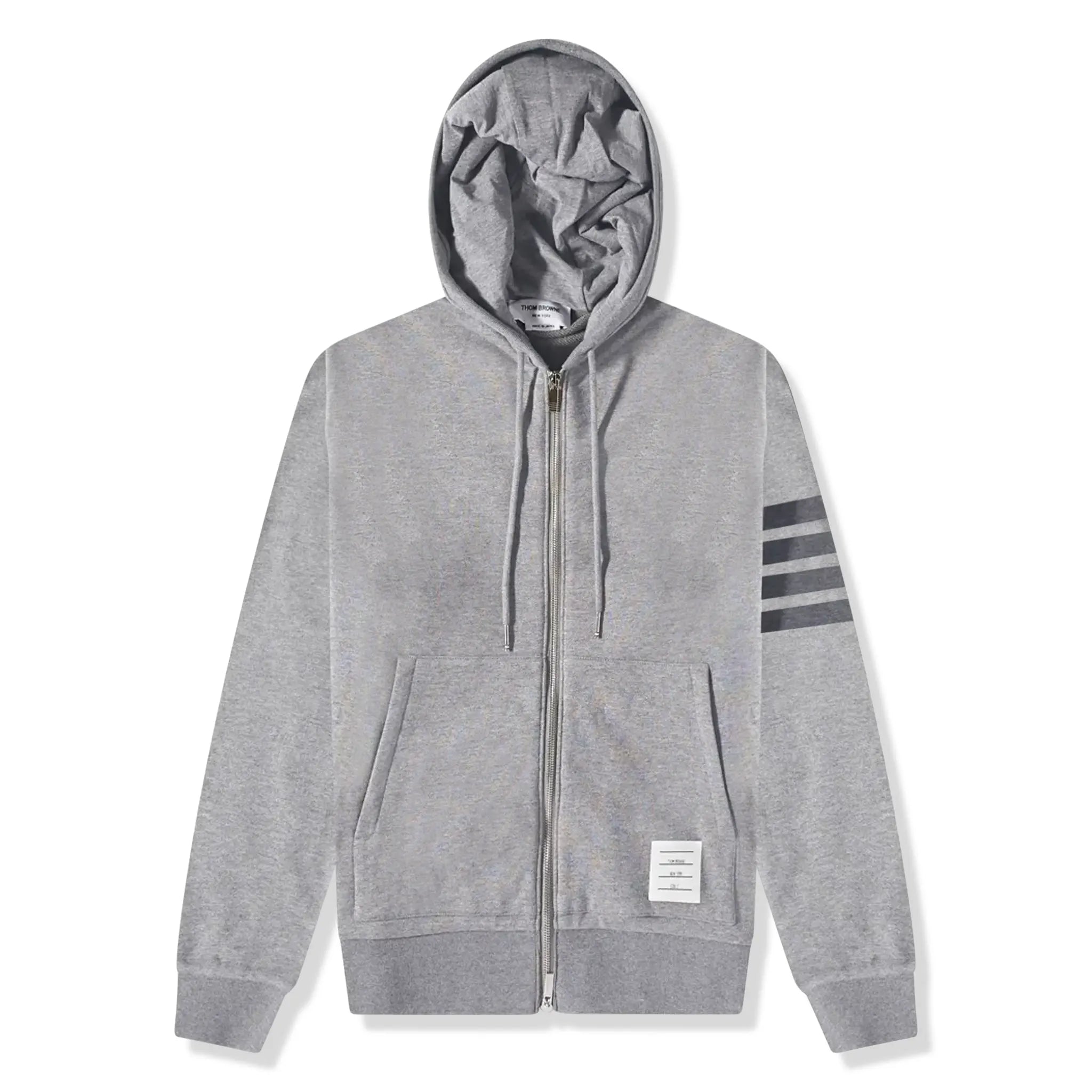 Thom Browne Classic Loopback 4-Bar Tonal Full Zip Medium Thom Browne Classic Loopback 4-Bar Tonal Full Zip Medium