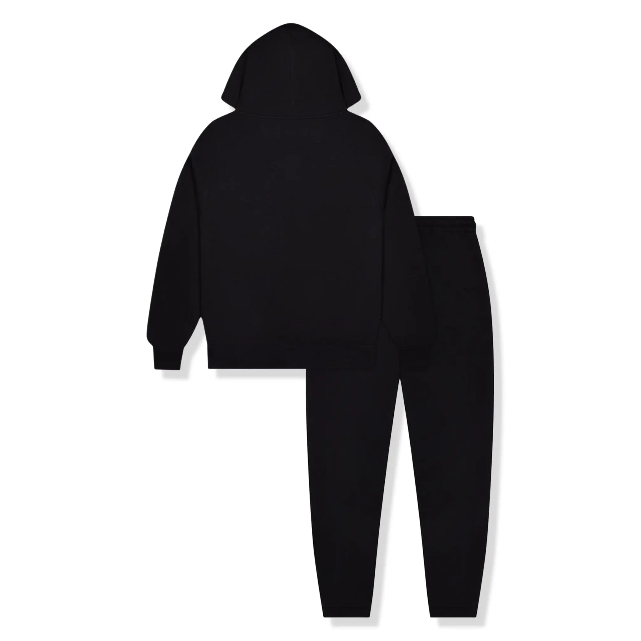 BAckj view of Trapstar Chenille Decoded Black Green Tracksuit