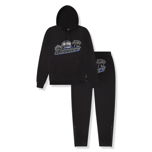 Trapstar Shooters Black Blue Tracksuit