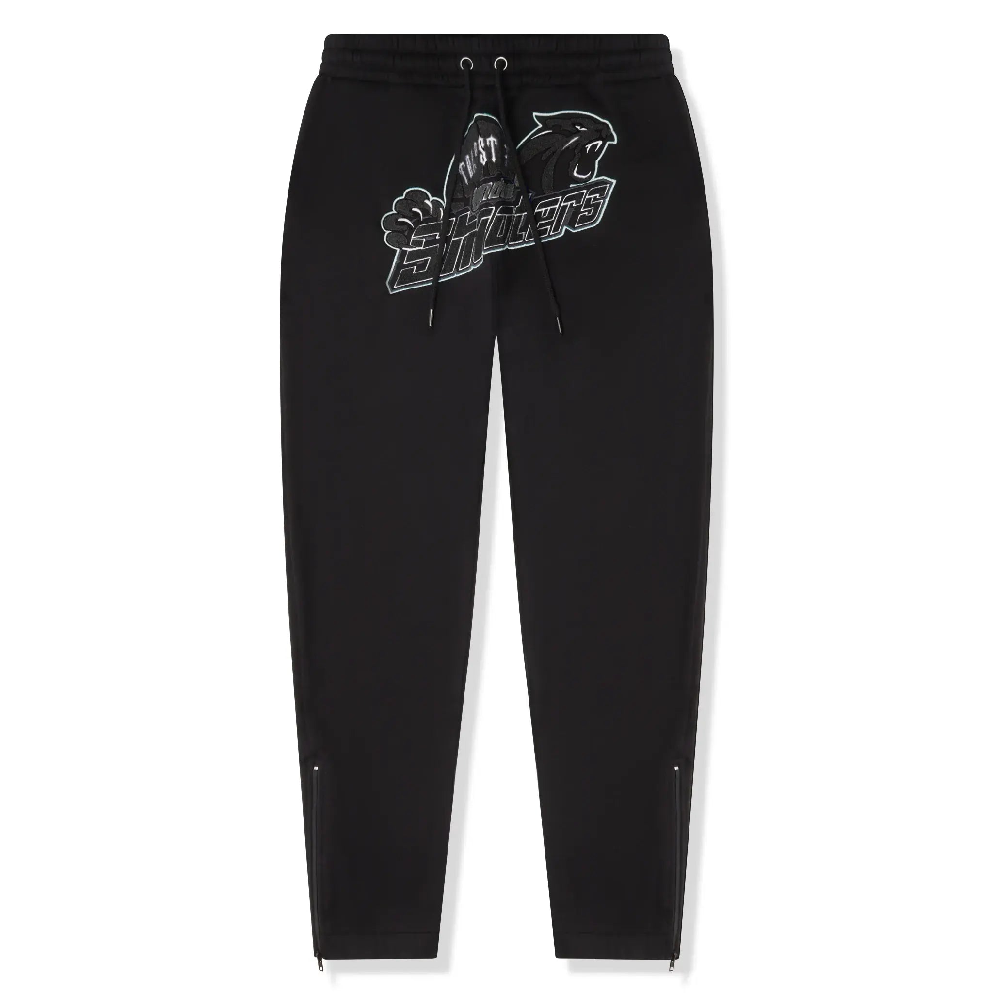 Front Pants of Trapstar Shooters Blackout Tracksuit