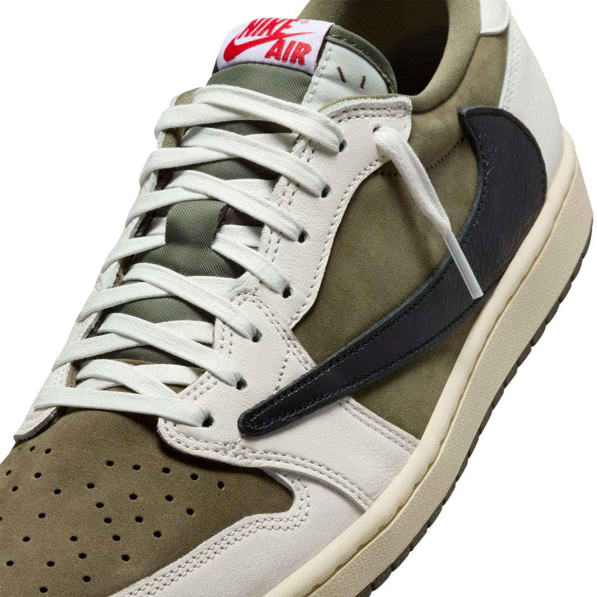 Travis Scott x Air Jordan 1 Low OG Medium Olive | DM7866-200 Travis Scott x Air Jordan 1 Low OG Medium Olive | DM7866-200