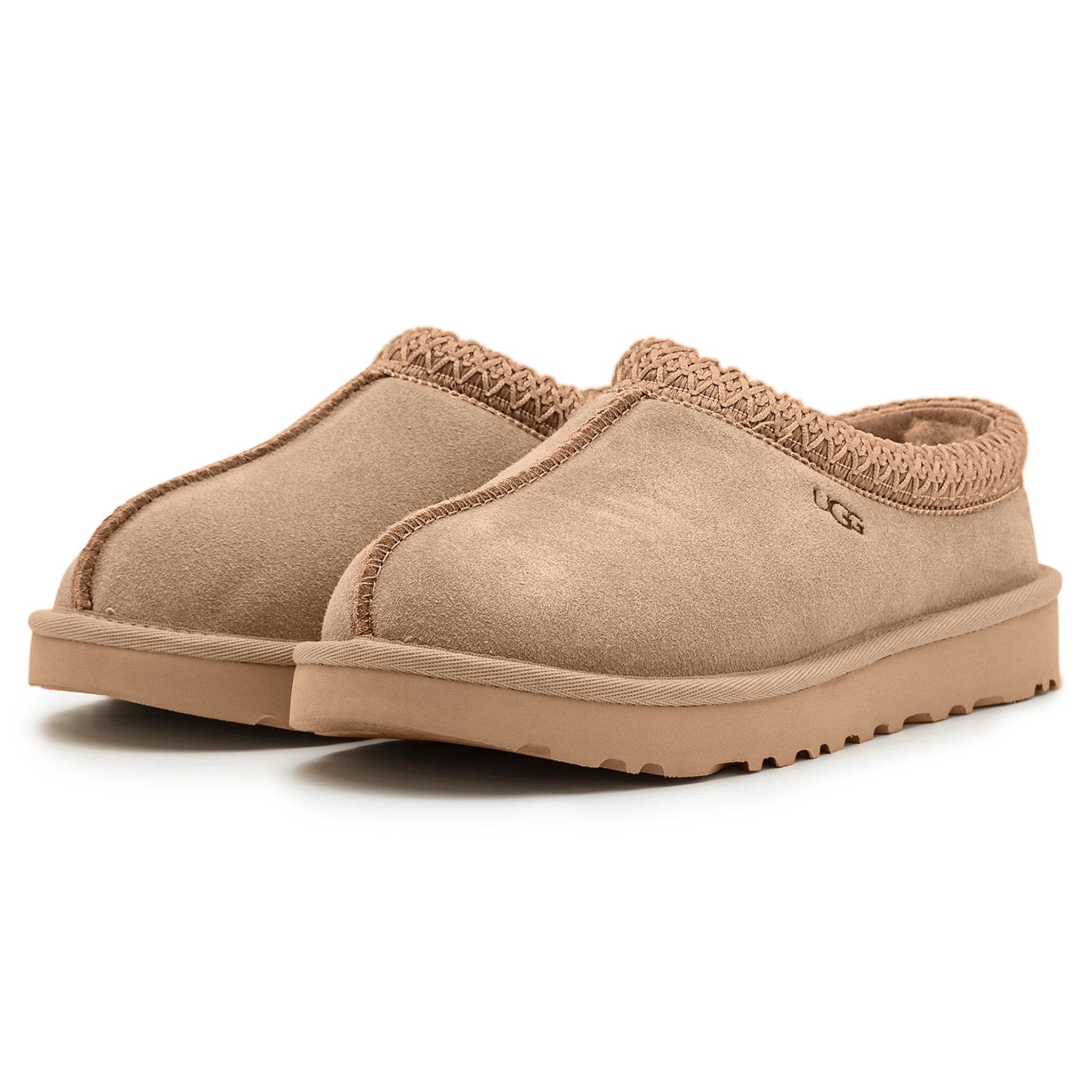 Front view of UGG Tasman Sand TNL Slippers (W) 5955-SNDT